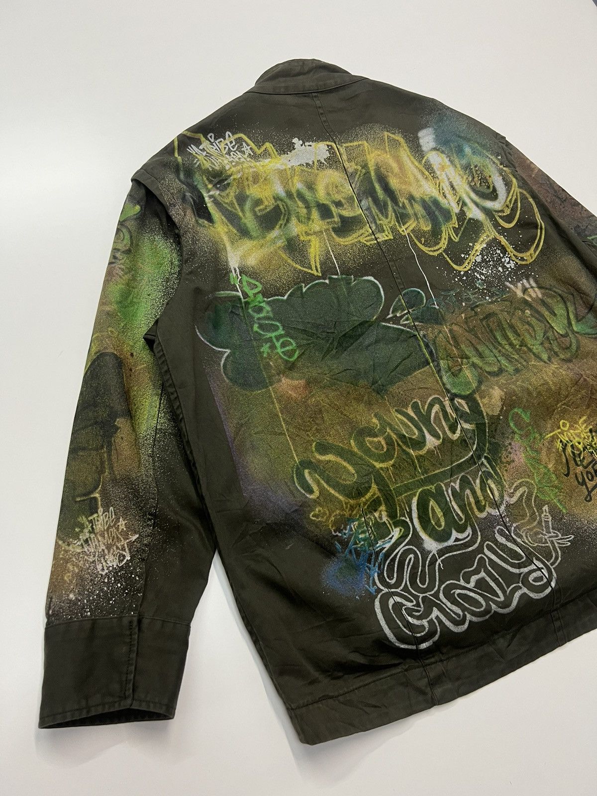 Zara 🔥ZARA WOMAN PAINTER ZIPPER JACKET Size M / US 6-8 / IT 42-44 - 2 Thumbnail