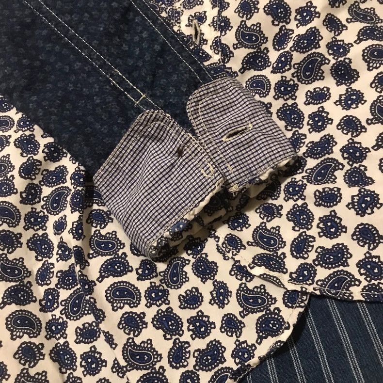 Junya Watanabe Junya watanabe Cashew flower collage shirt Size US XS / EU 42 / 0 - 6 Thumbnail