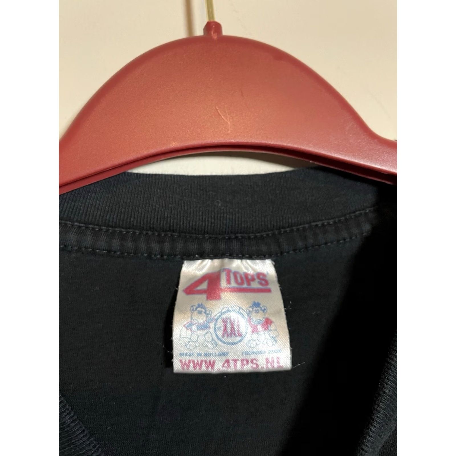 Vintage VINTAGE 4 Tops Amsterdam Red Light District T-Shirt Men Black 2XL Crew Neck Short Sleeve Cotton Logo Retro Size US XXL / EU 58 / 5 - 3 Thumbnail