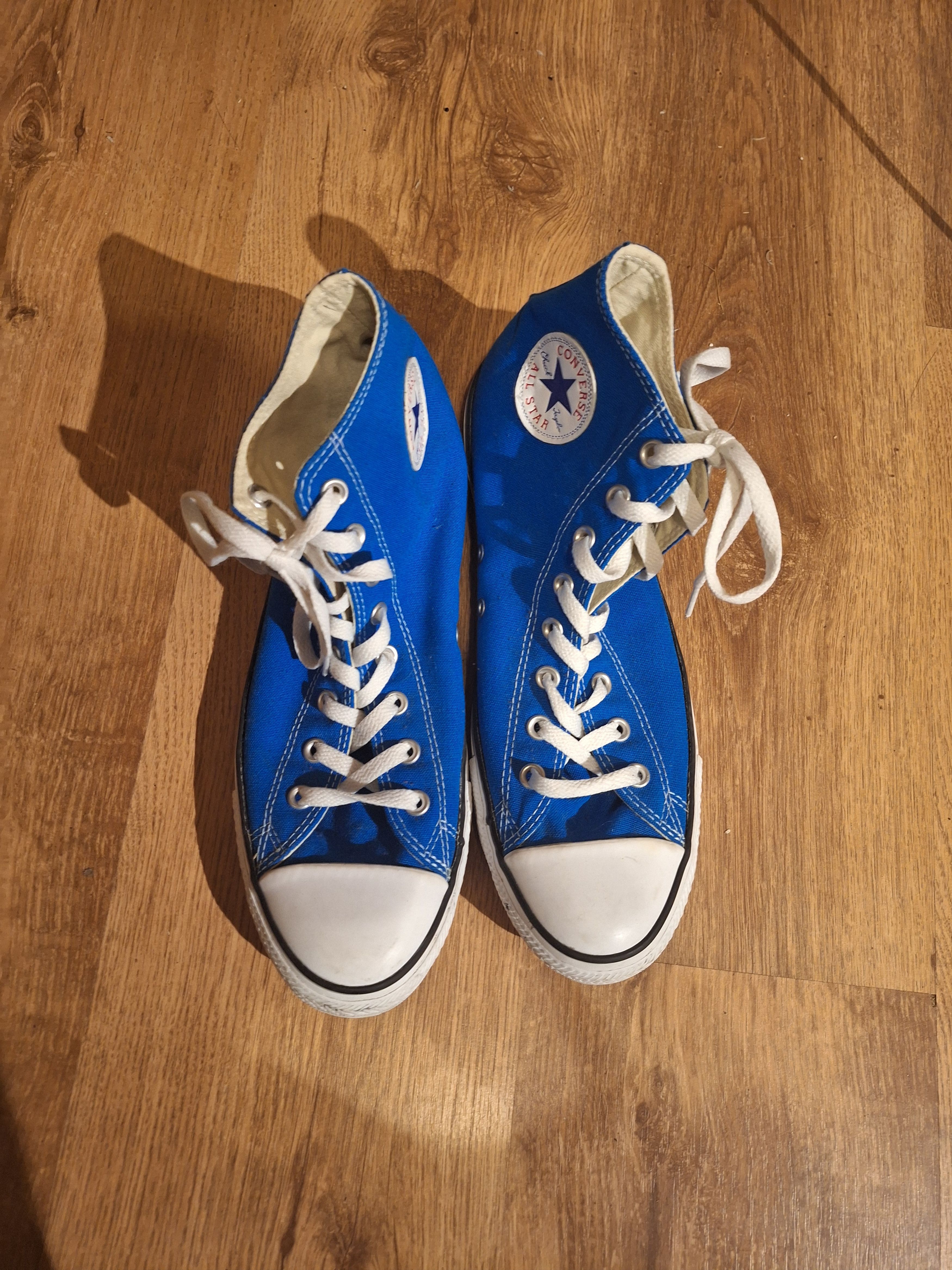 Converse Converse blue canvas high Size US 12 / EU 45 - 1 Thumbnail