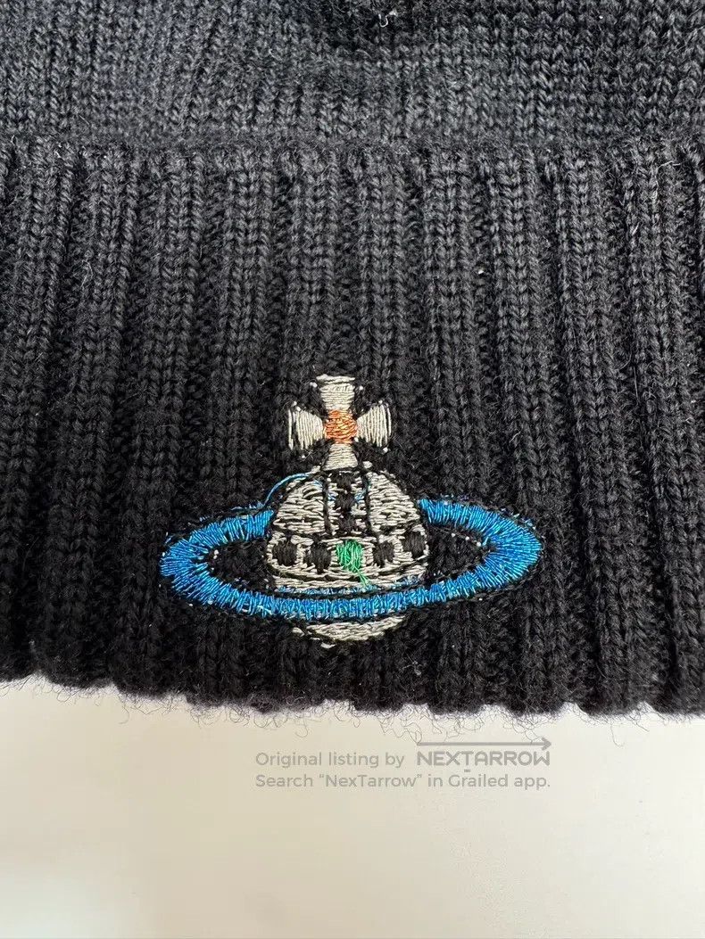 Vivienne Westwood Vivienne Westwood Wool knitted hat Size ONE SIZE - 3 Thumbnail
