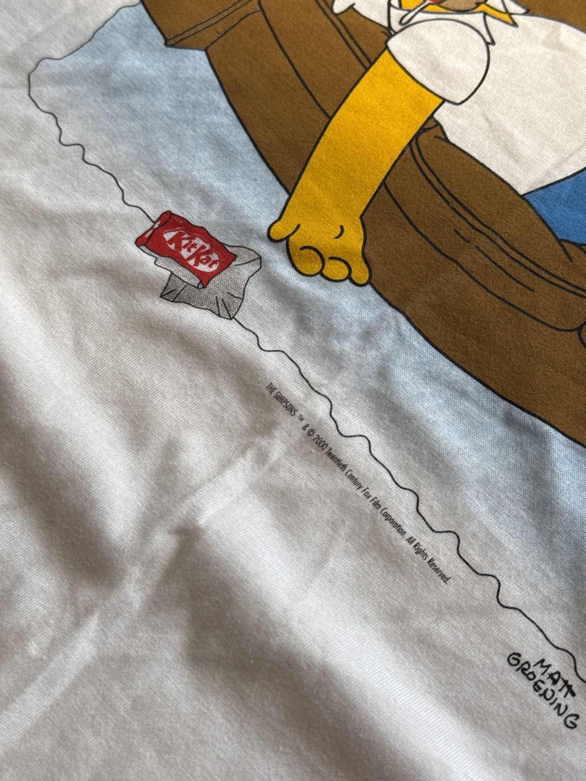 The Simpsons Vintage KitKat collab 2000 the simpsons Size US XL / EU 56 / 4 - 3 Thumbnail