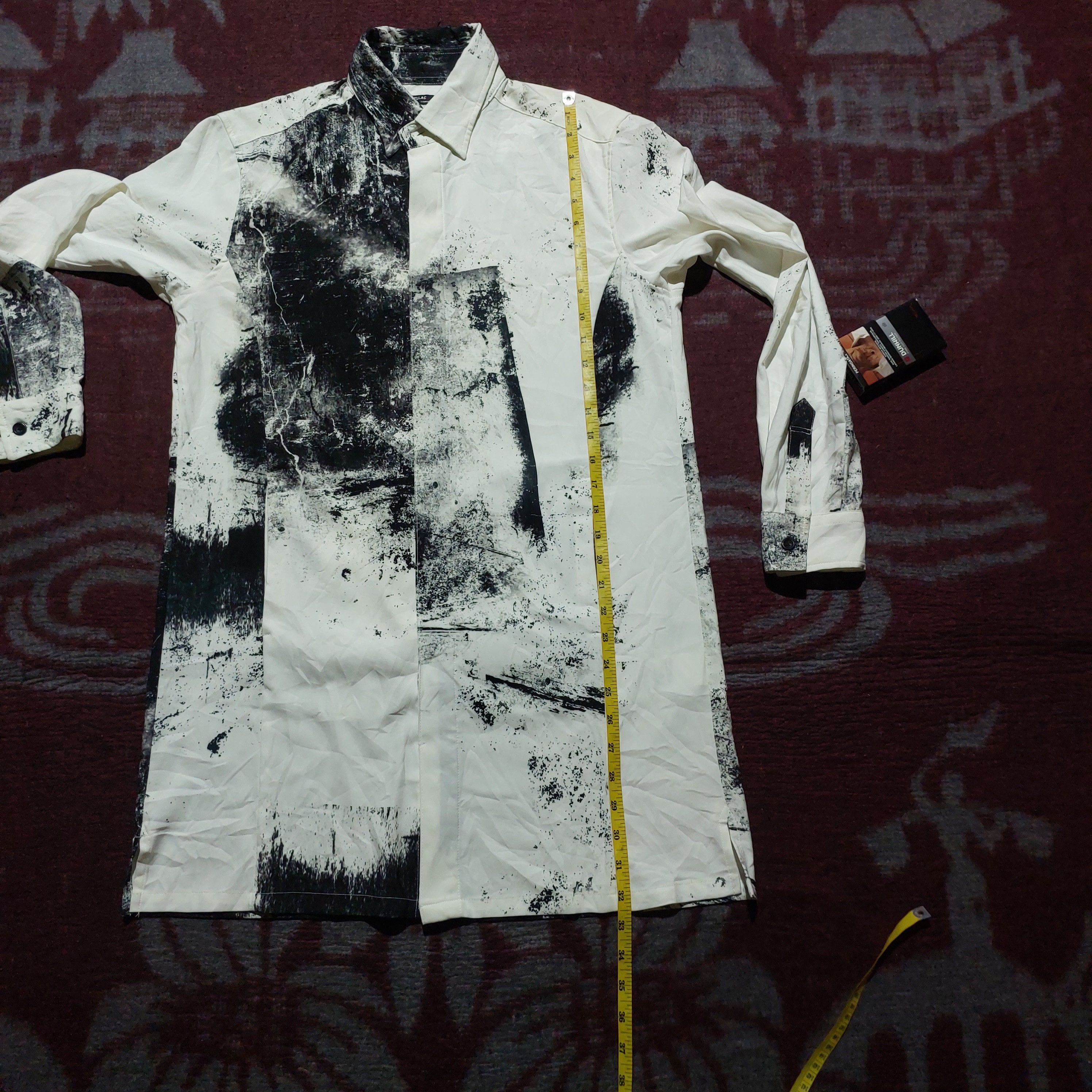 Shellac Shellac x Semantic Design monochrome long sleeve shirt Size US L / EU 52-54 / 3 - 18 Thumbnail