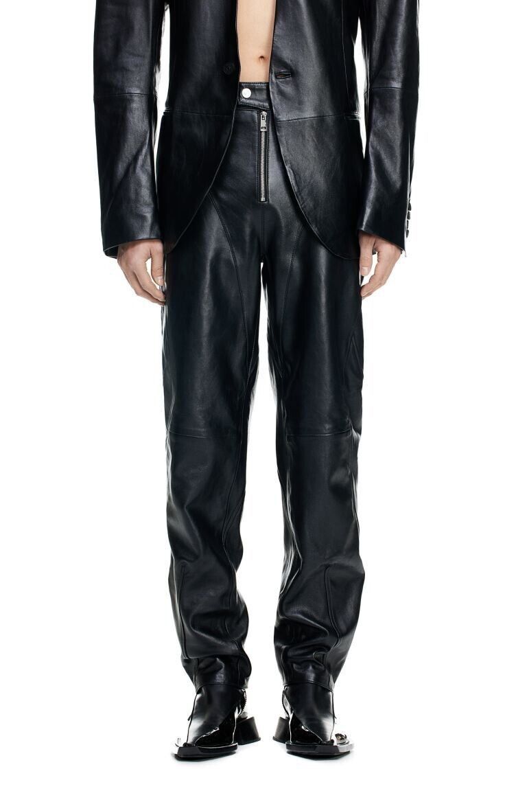 Mugler Mugler x H&M Leather Pants Size US 34 / EU 50 - 2 Thumbnail