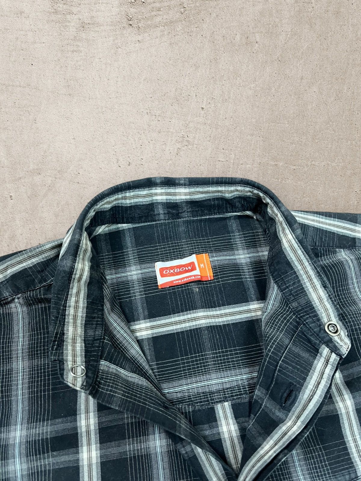 Japanese Brand × Oxbow × Vintage Vintage OXBOW Skate Surf Style Button Shirt y2k Logo M Size US M / EU 48-50 / 2 - 6 Thumbnail