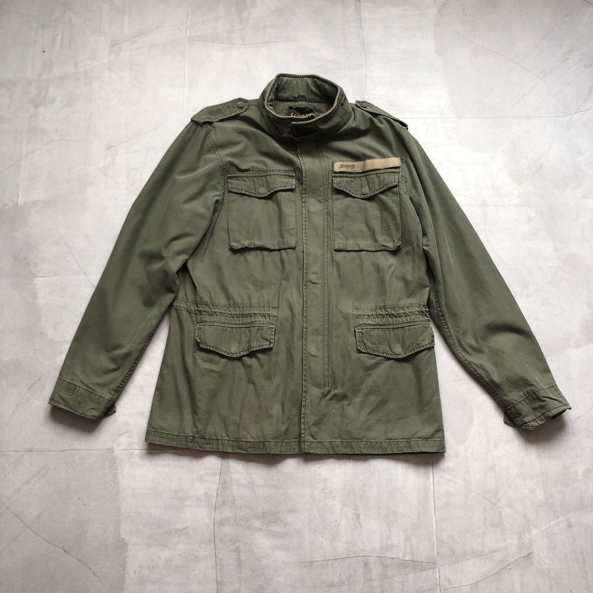 M 65 Field Jacket Military Schott Vintage M65 US Army Schott Jacket Conmar Zipper War Olive 90 Grailed