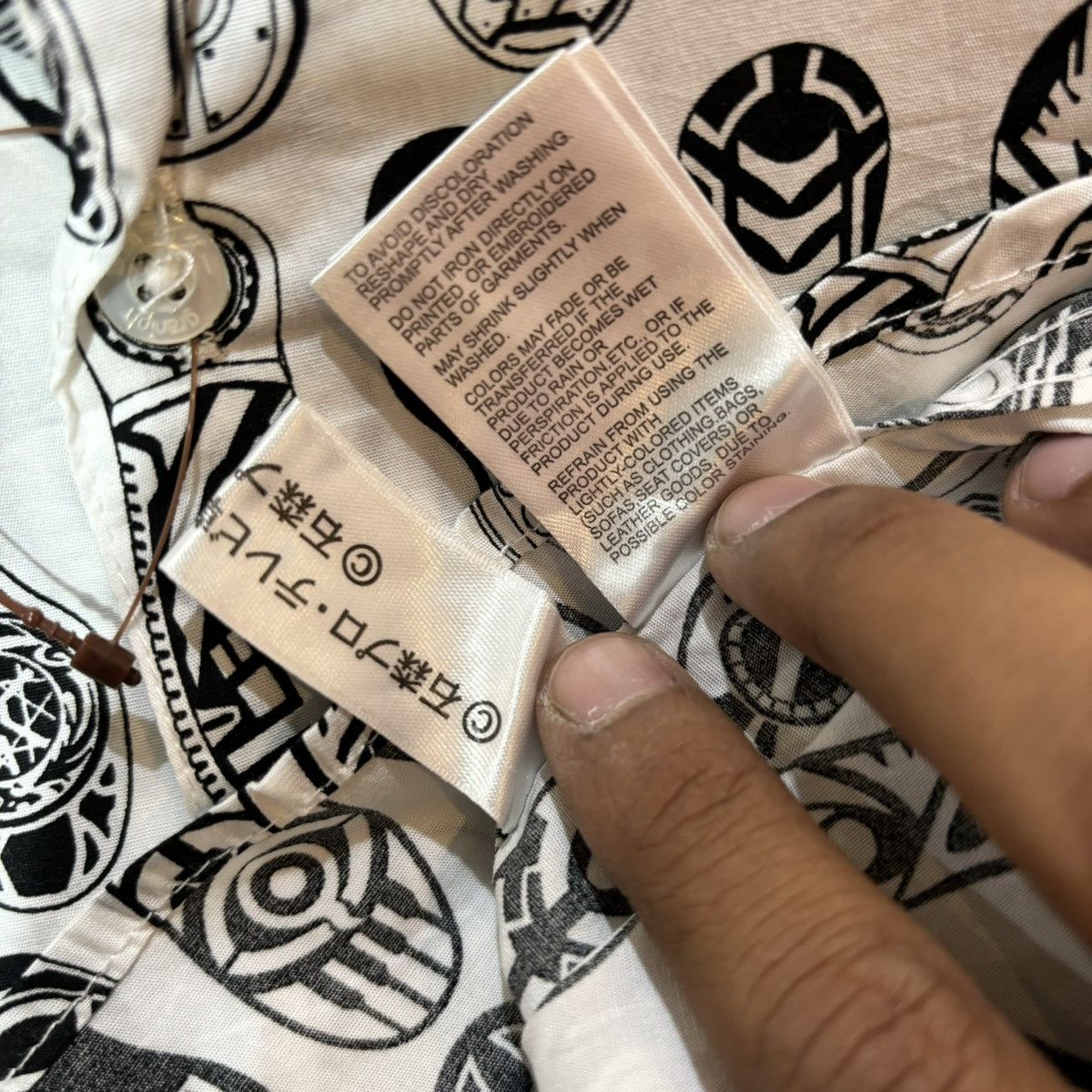Japanese Brand Graniph Heisei Kamen Riders Pattern Japan Size US L / EU 52-54 / 3 - 8 Thumbnail