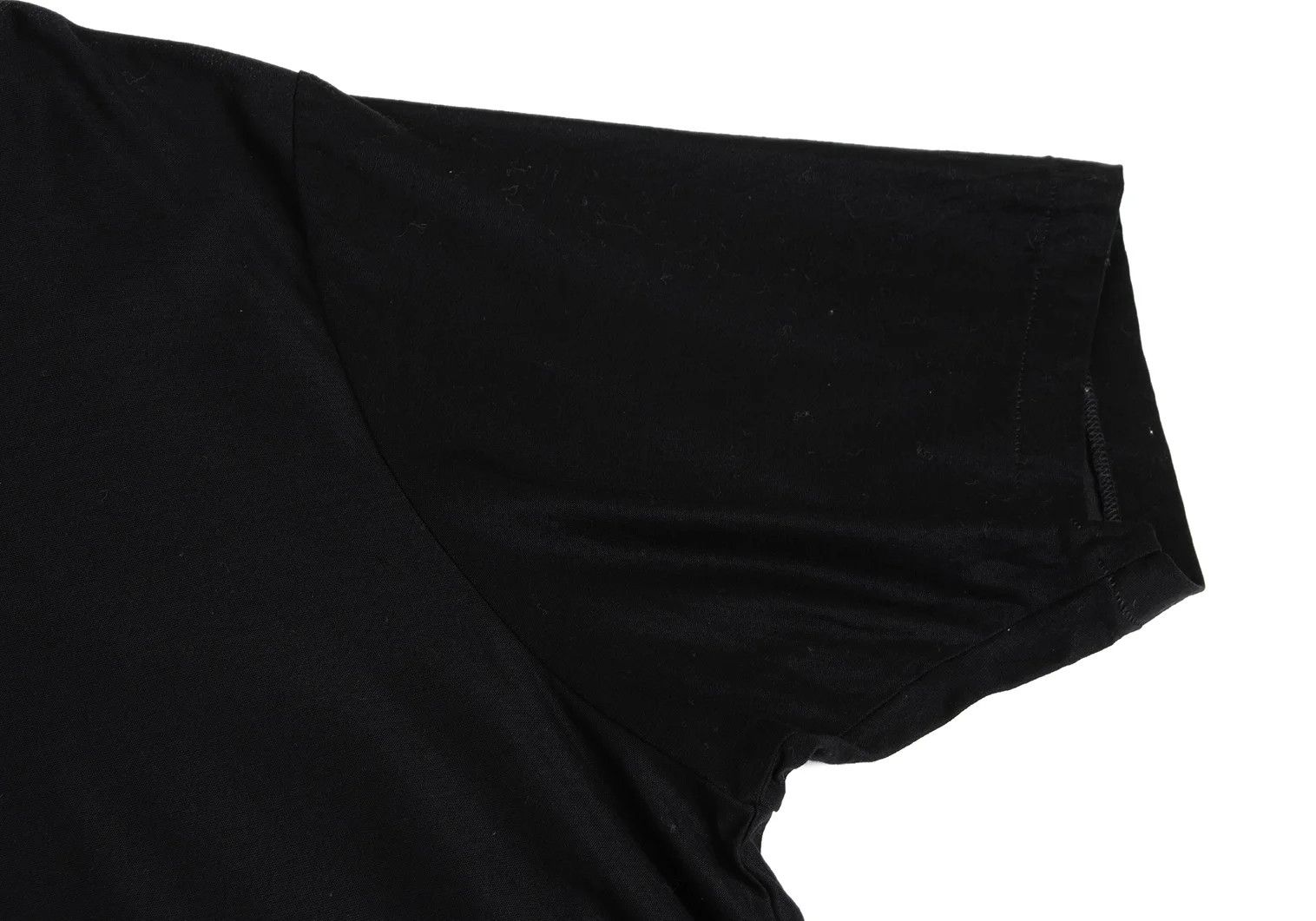 Yohji Yamamoto Yohji Yamamoto Glossy Collar T-Shirt Black M Size US M / EU 48-50 / 2 - 3 Thumbnail