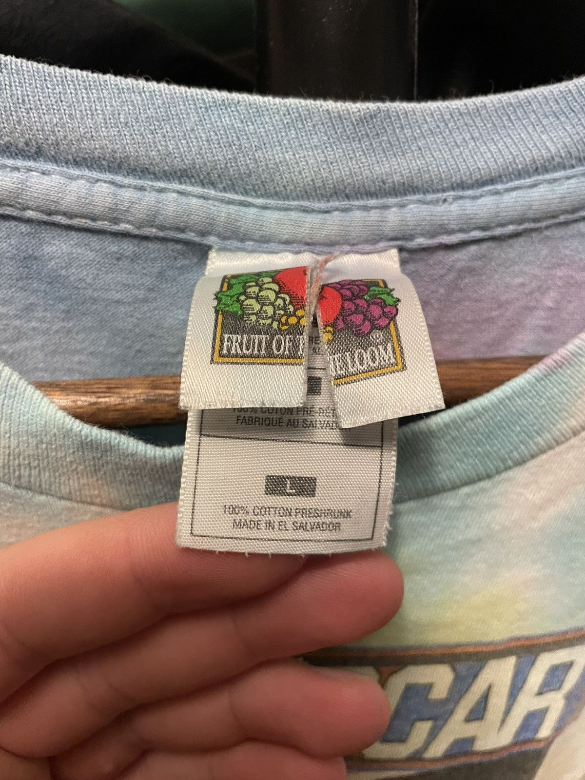 NASCAR Vintage NASCAR tie dye Pocono 500 t shirt Size US L / EU 52-54 / 3 - 4 Thumbnail