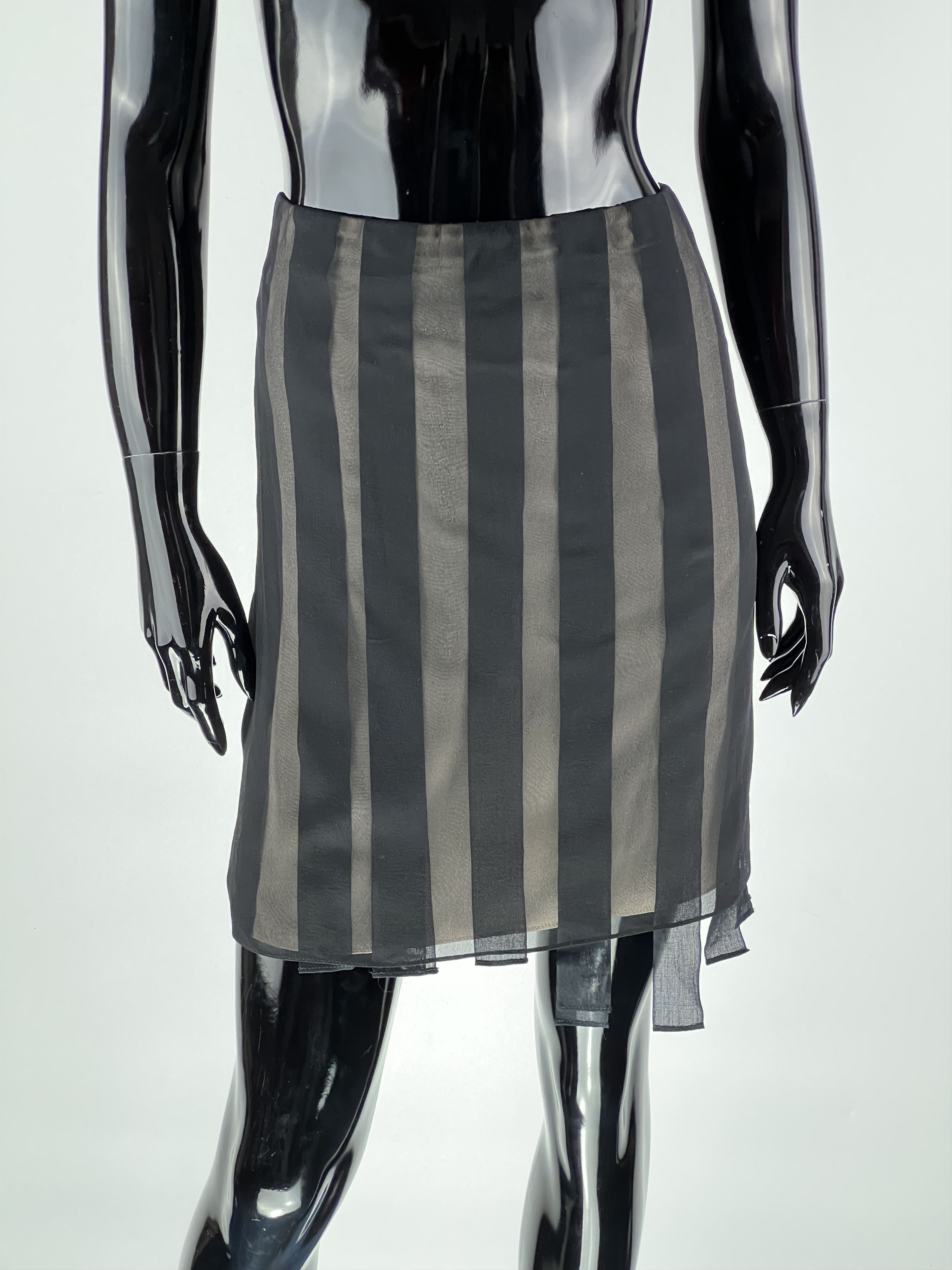 3.1 Phillip Lim 3.1 Phillip Lim Striped Silk Skirt Size 4 Size 27" / US 4 / IT 40 - 1 Thumbnail