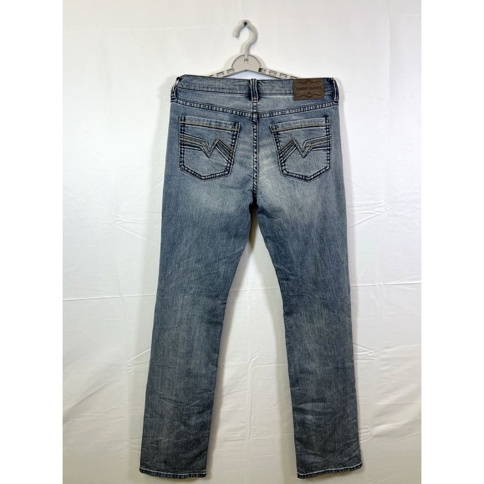 Cody James Cody James Jeans Western Blue Light Wash 32x34 Denim 5-Pocket Regular Mens Cowboy Theme Vintage: No Size US 32 / EU 48 - 7 Thumbnail