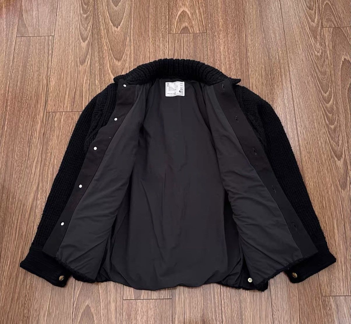 Sacai SACAI x Carhartt WIP Knit Michigan Michigan sweater jacket Size US S / EU 44-46 / 1 - 3 Thumbnail