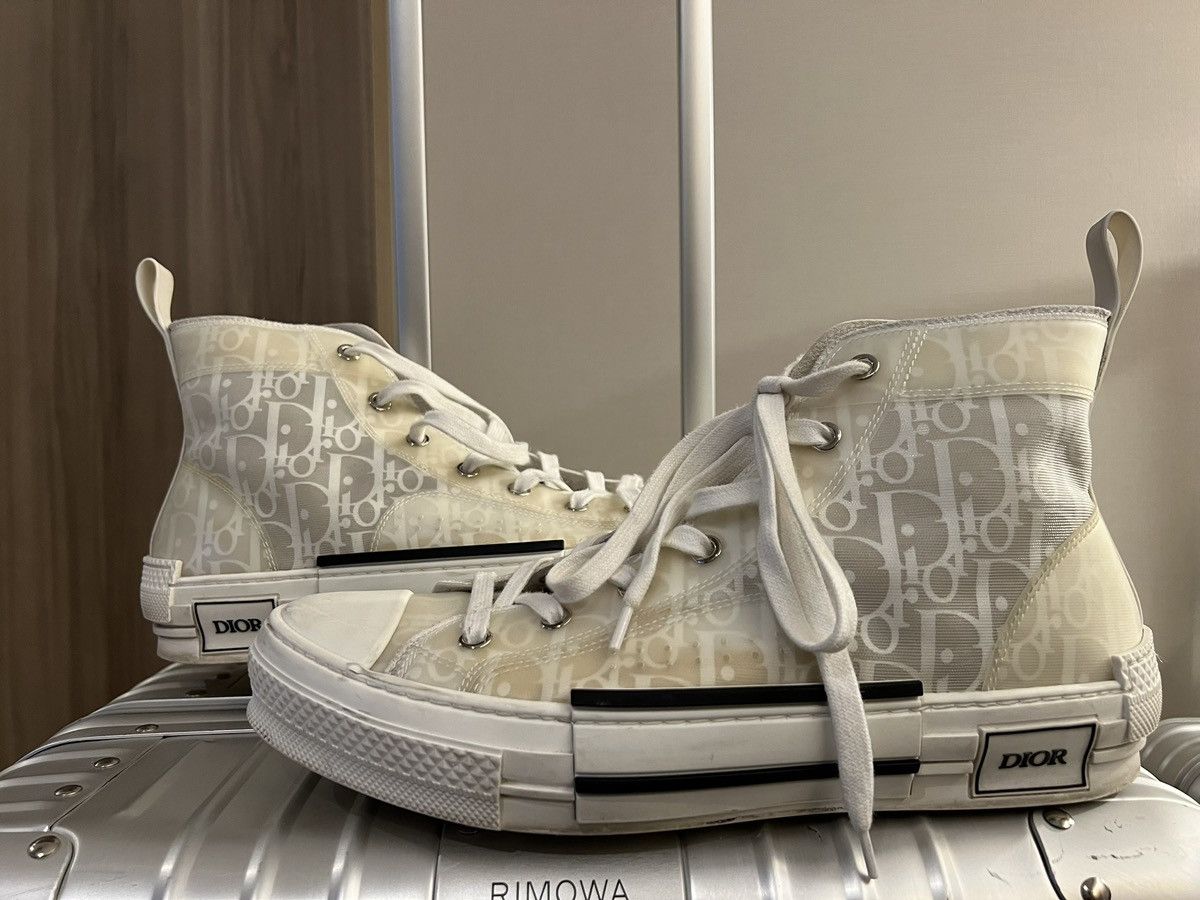Dior Christian Dior B23 High Triple White Size US 7 / EU 40 - 2 Thumbnail