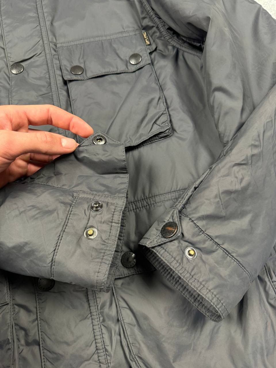 Barbour Barbour International Padded Gray Mens Jacket Size S Size US S / EU 44-46 / 1 - 11 Thumbnail