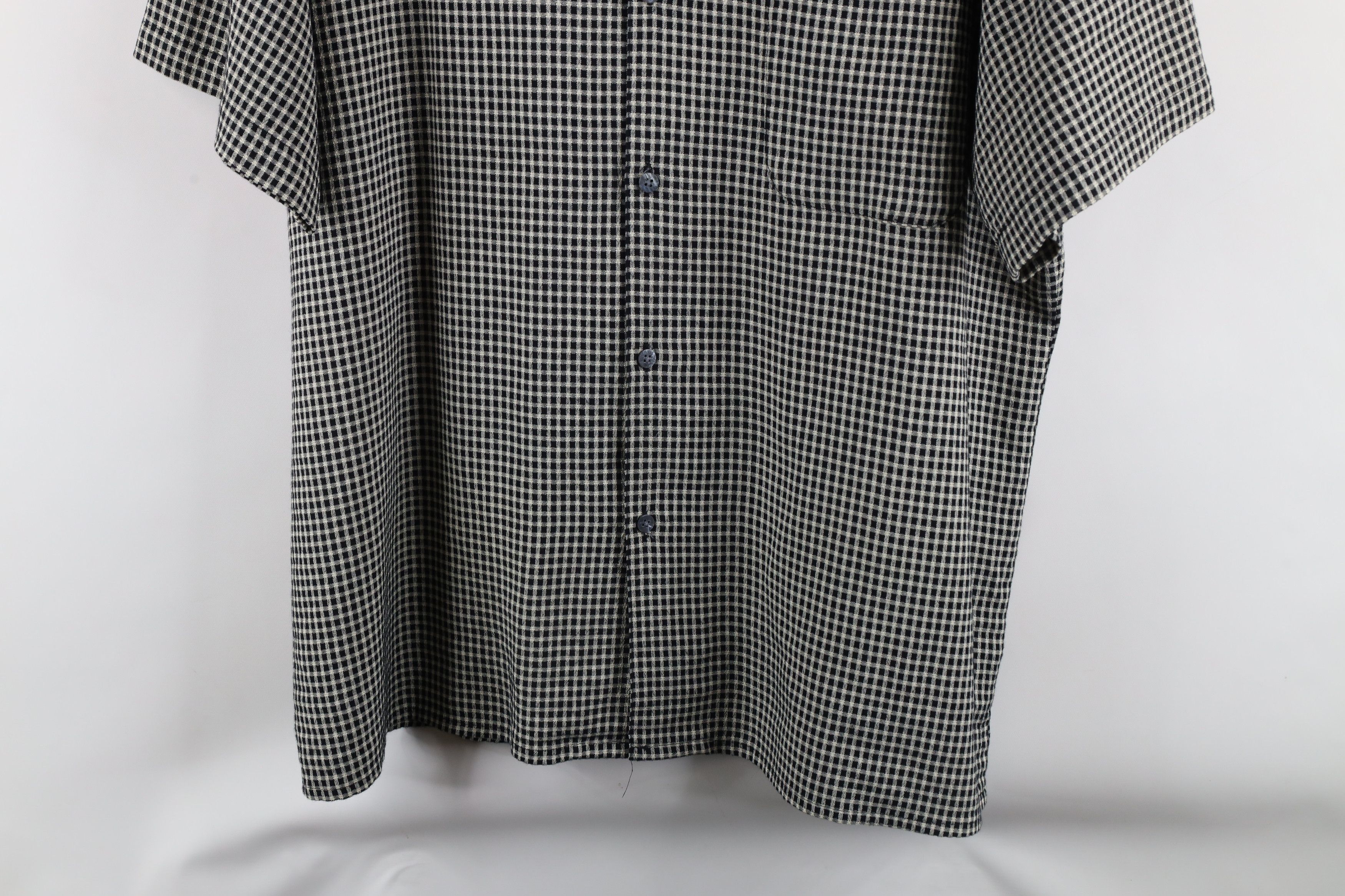 Vintage Vintage 90s Streetwear Baggy Camp Collar Button Shirt Plaid Size US XL / EU 56 / 4 - 3 Thumbnail