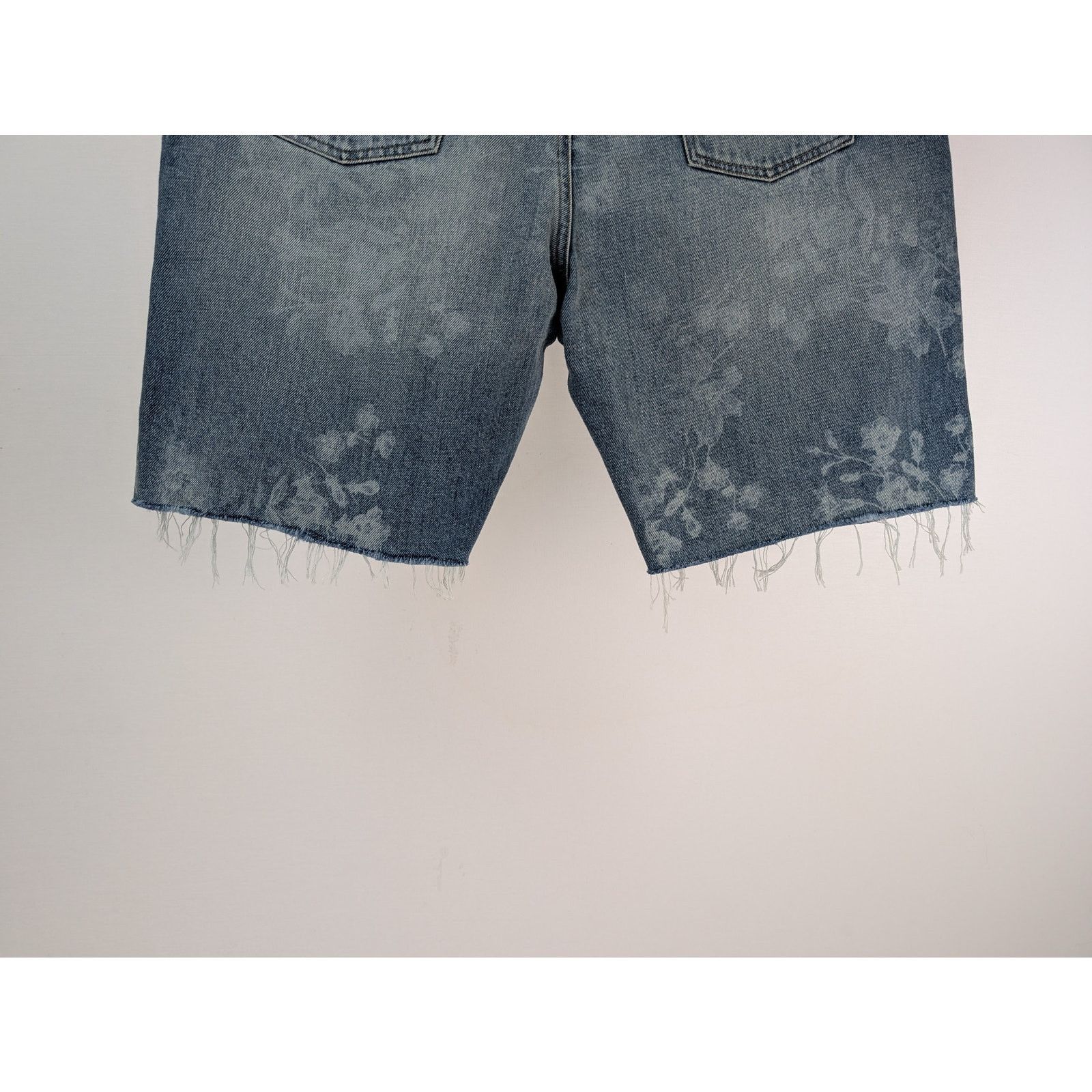 Saint Laurent Paris o1rshd1 Denim Short Straight in Florida Blue Size US 34 / EU 50 - 9 Thumbnail