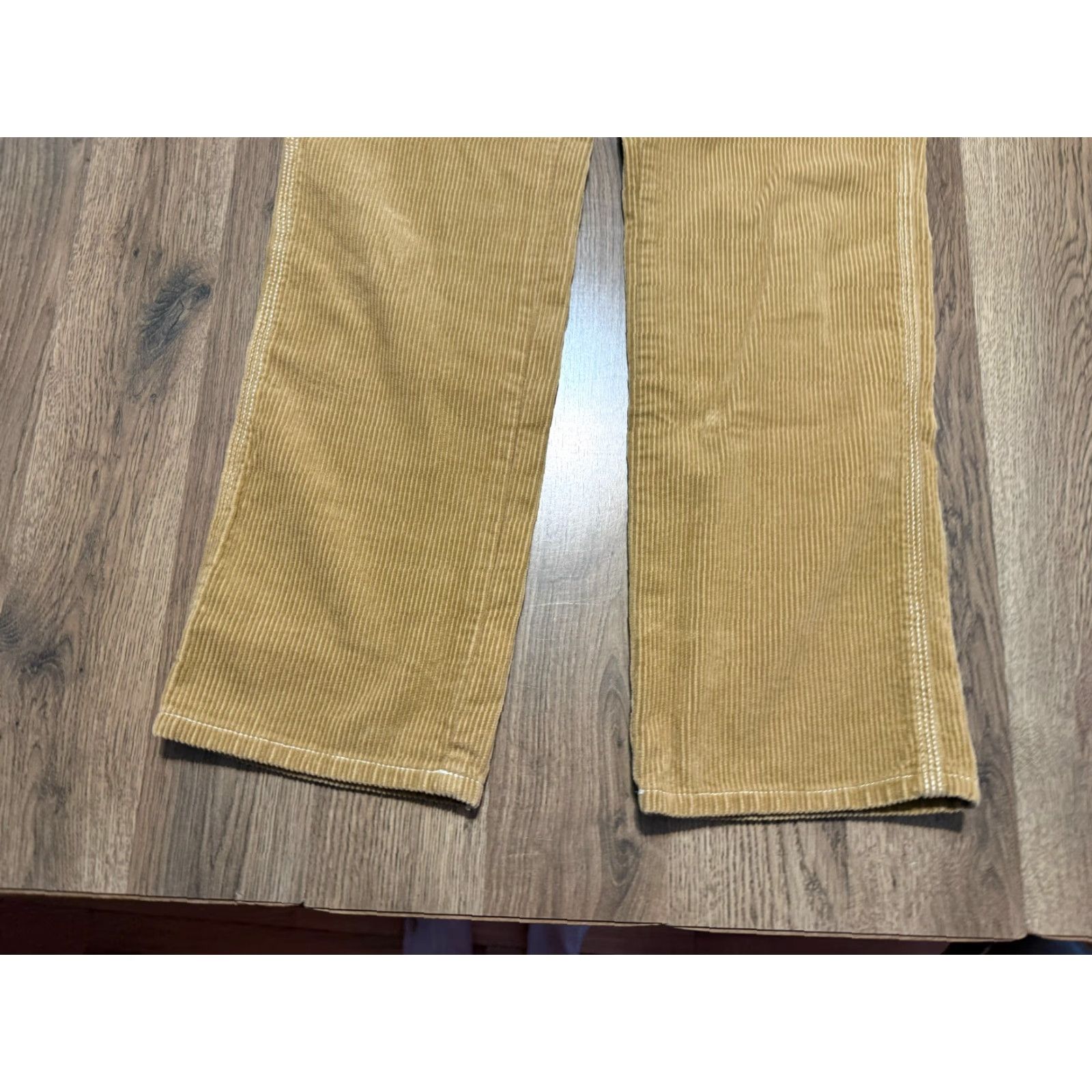 Dickies Dickies Pants Womens Size 0/24 Brown Corduroy Straight Leg Carpenter Size 42" / US 20 - 3 Thumbnail
