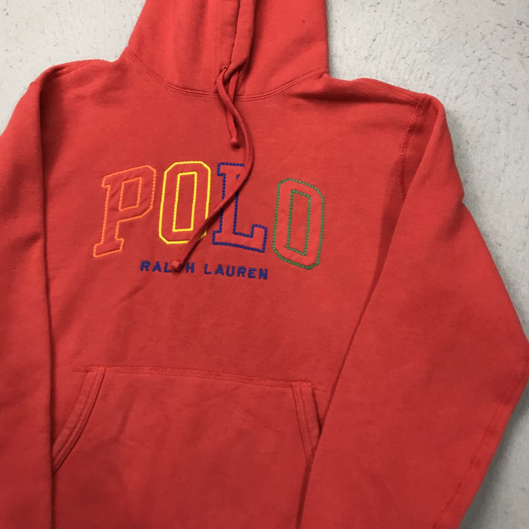 Polo Ralph Lauren Polo Ralph Lauren Hoodie Mens Medium Pink Sweatshirt Fleece Pullover Hoodie Size US M / EU 48-50 / 2 - 3 Thumbnail