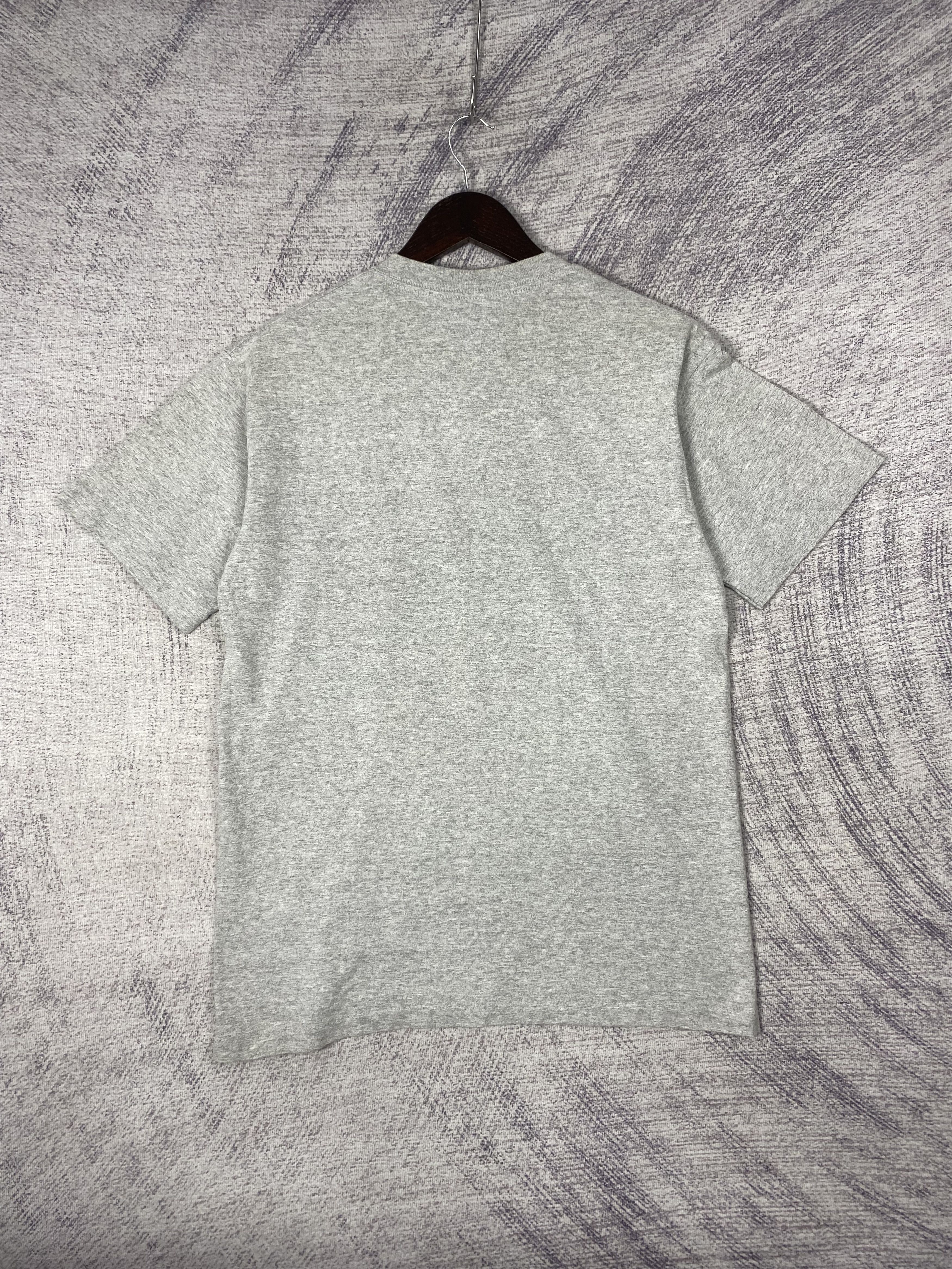 Stussy Vintage Stussy N°4 Logo Tee Grey with Yellow Monogram Print Size US M / EU 48-50 / 2 - 4 Thumbnail