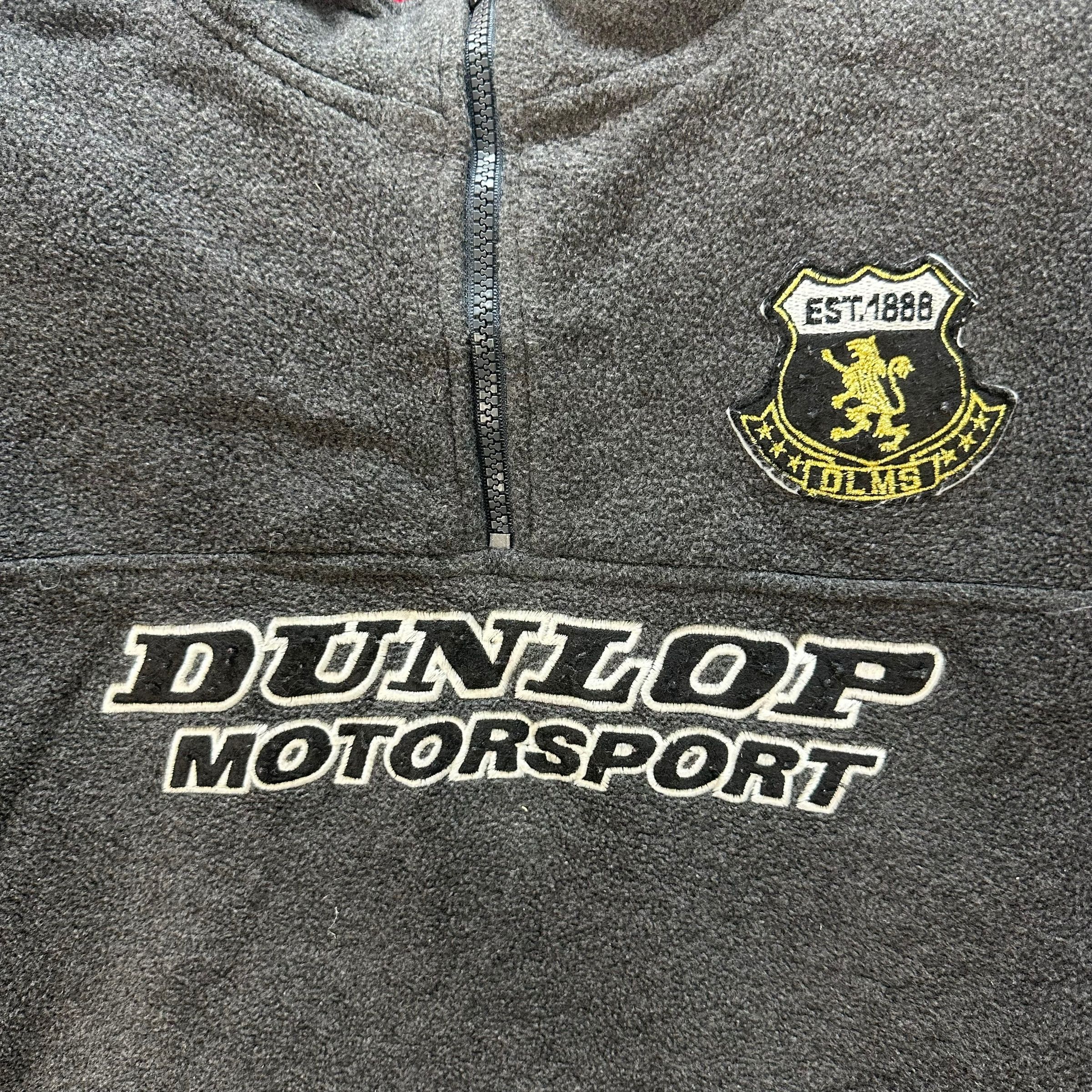 Dunlop DUNLOP EMBROIDERY BIG LOGO HALF ZIP FLEECE #8978-44 Size US S / EU 44-46 / 1 - 3 Thumbnail