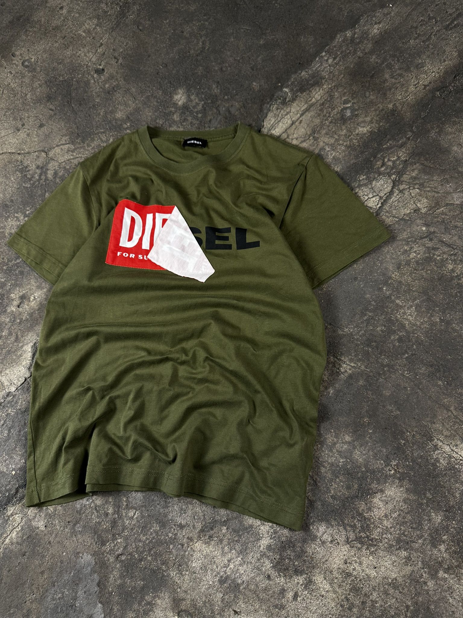 Diesel Vintage Y2k Diesel Logo Spellout T-shirt Size US S / EU 44-46 / 1 - 3 Thumbnail