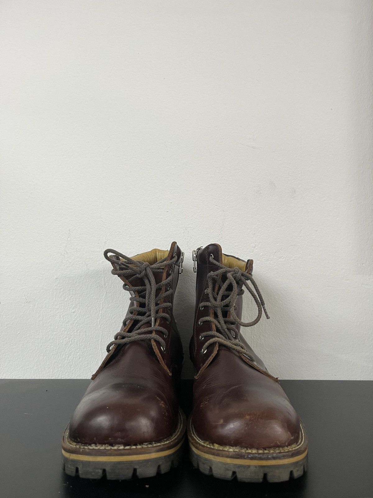 KMRii Jackrose Ann Demeulemeestee Style Cowhide Leather Boots Size US 9 / EU 42 - 23 Thumbnail