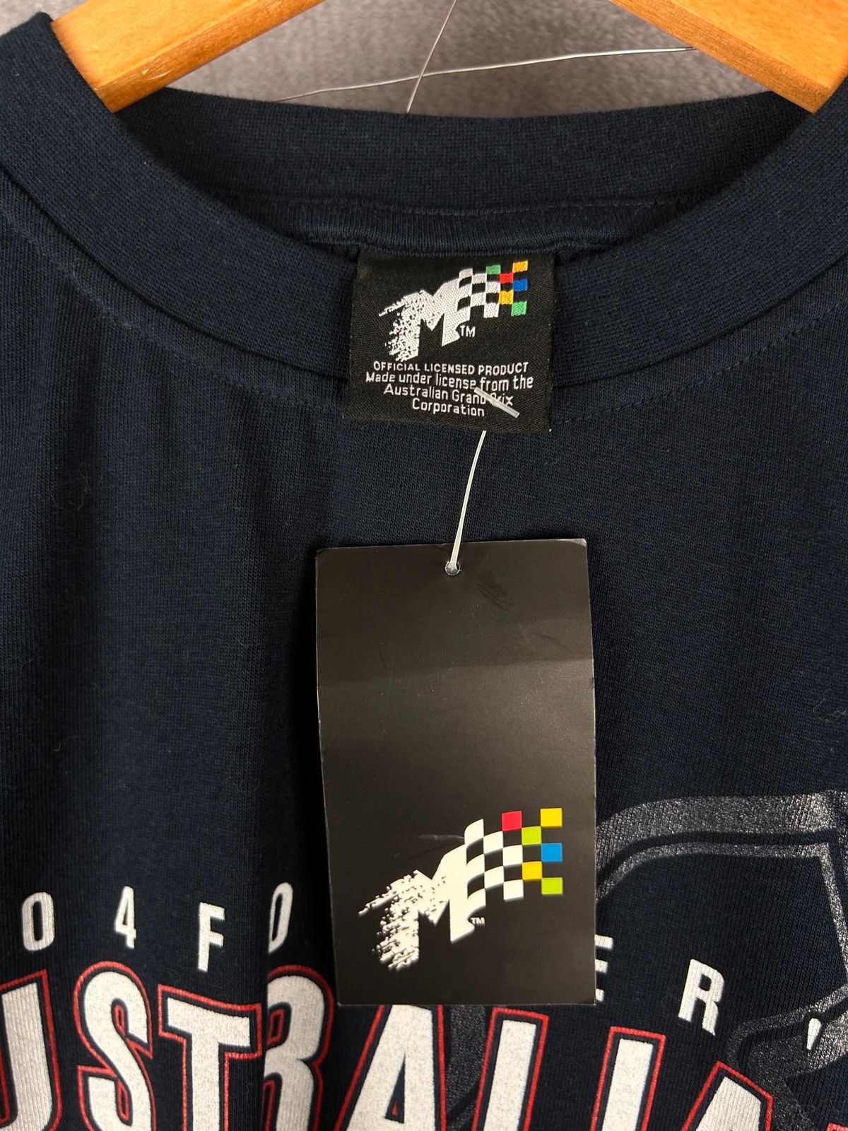 Vintage Formula 1 Australia from 2004 licenced Grand Prix F1 navy Size US XL / EU 56 / 4 - 4 Thumbnail