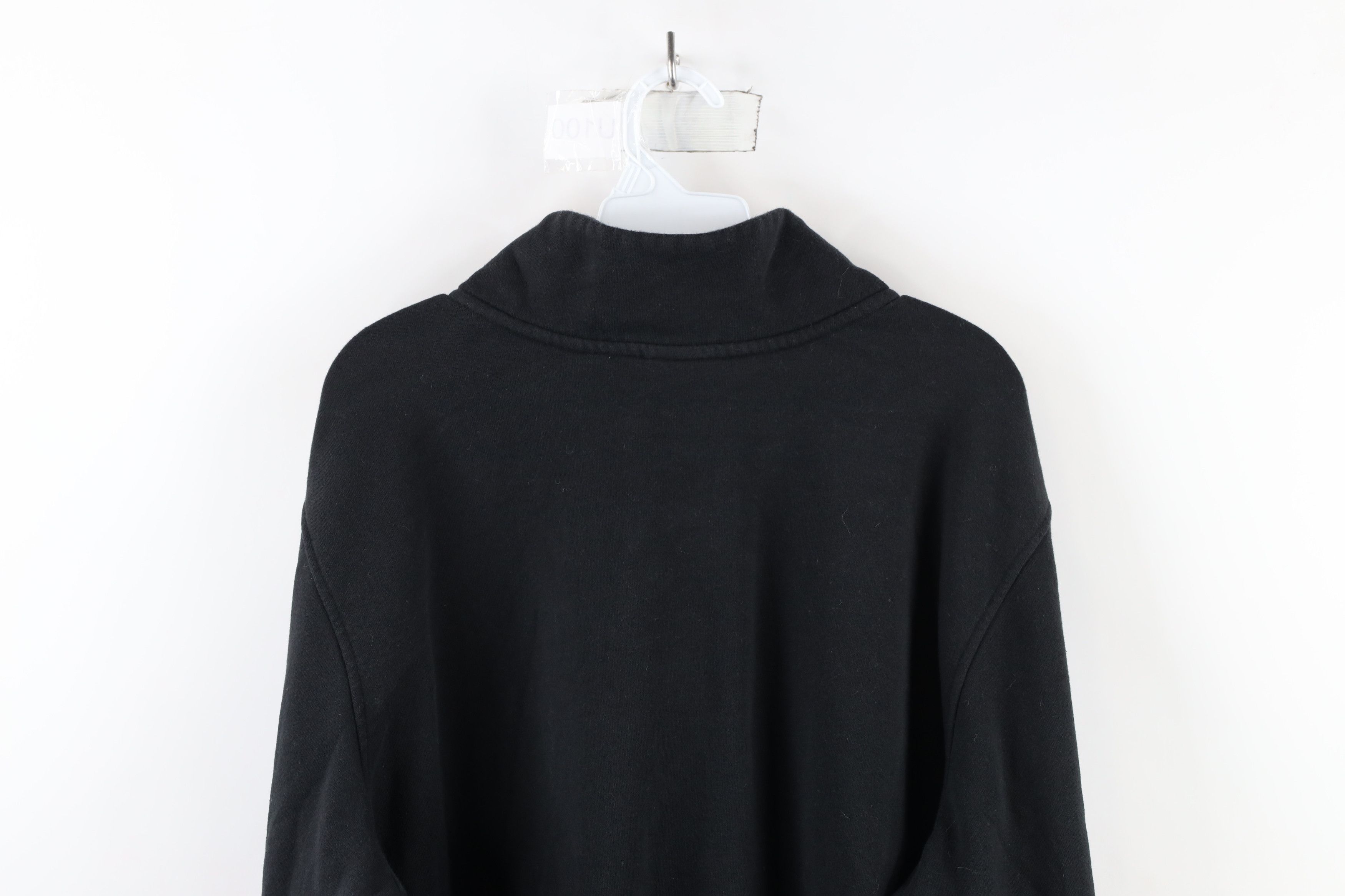 The North Face × Vintage The North Face Out Big Logo Snap Button Pullover Sweatshirt Size US XL / EU 56 / 4 - 8 Thumbnail