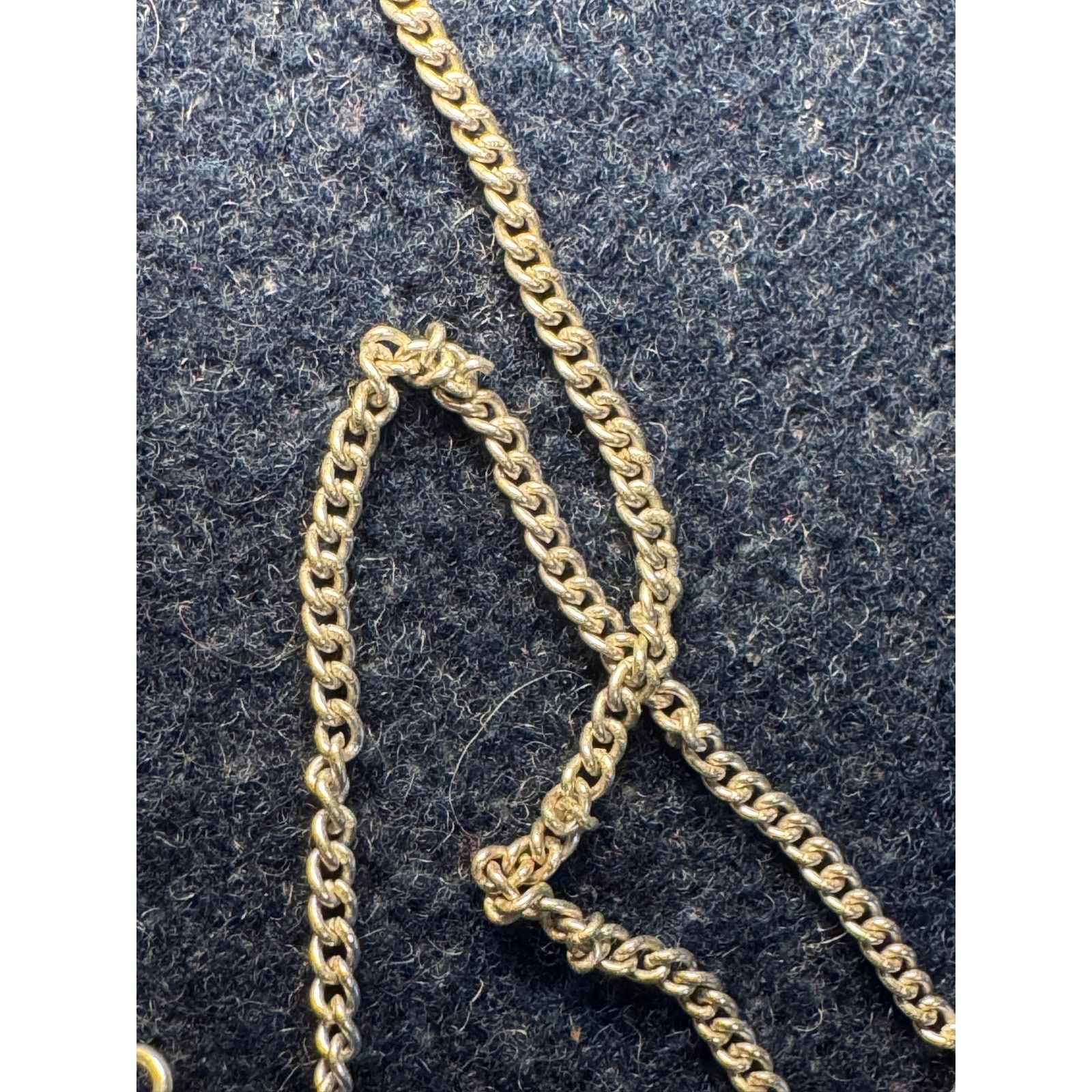Other 925 Sterling 16in Necklace Pale Green Teardrop Crystals Size ONE SIZE - 7 Thumbnail