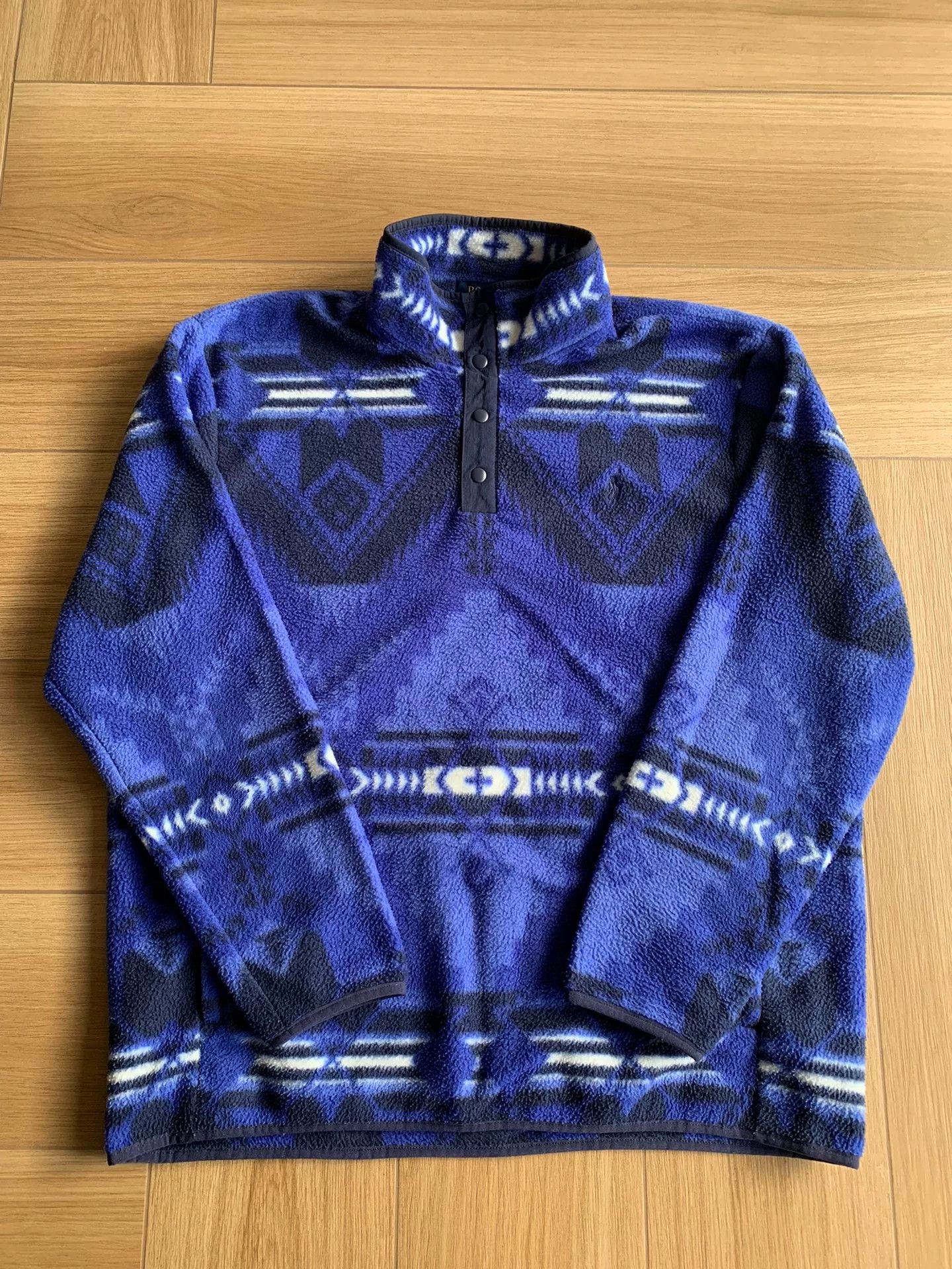 Polo Ralph Lauren Polo Ralph Lauren SouthWestern Fleece Pullover Size US XL / EU 56 / 4 - 1 Thumbnail