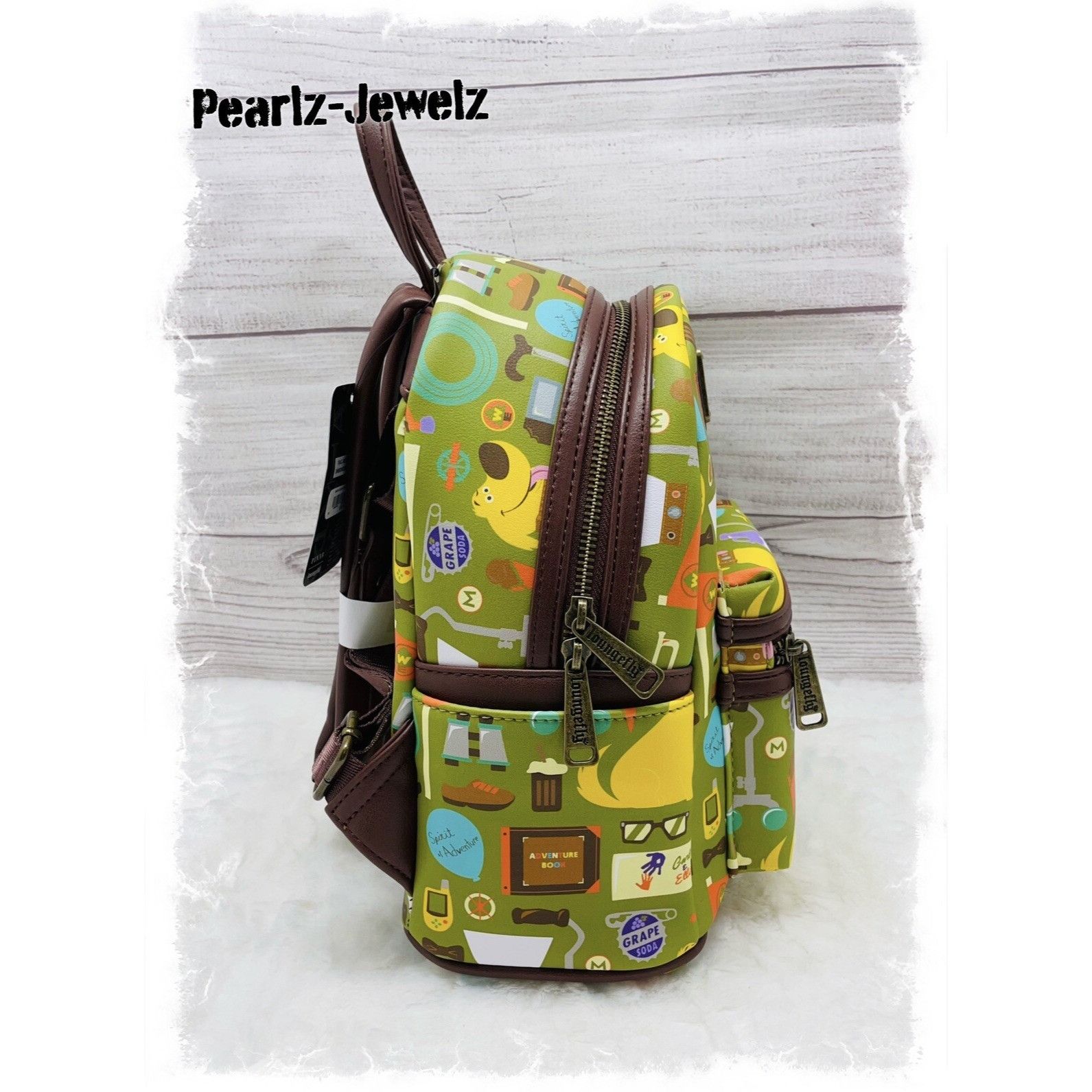 Disney Loungefly Disney Pixar Up Dug Doug Dog Knick-Knacks Backpack Size ONE SIZE - 4 Thumbnail