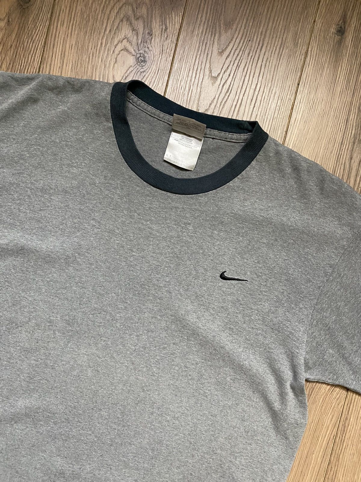 Nike × Vintage Vintage Nike Basic Logo Swoosh T-shirt Oversized Fit Size M Size US M / EU 48-50 / 2 - 4 Thumbnail
