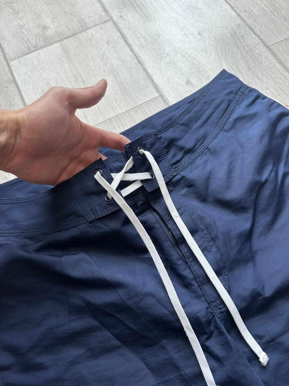 Nike Vintage 90s Nike Swim Shorts Streetwear Size US 33 - 4 Thumbnail