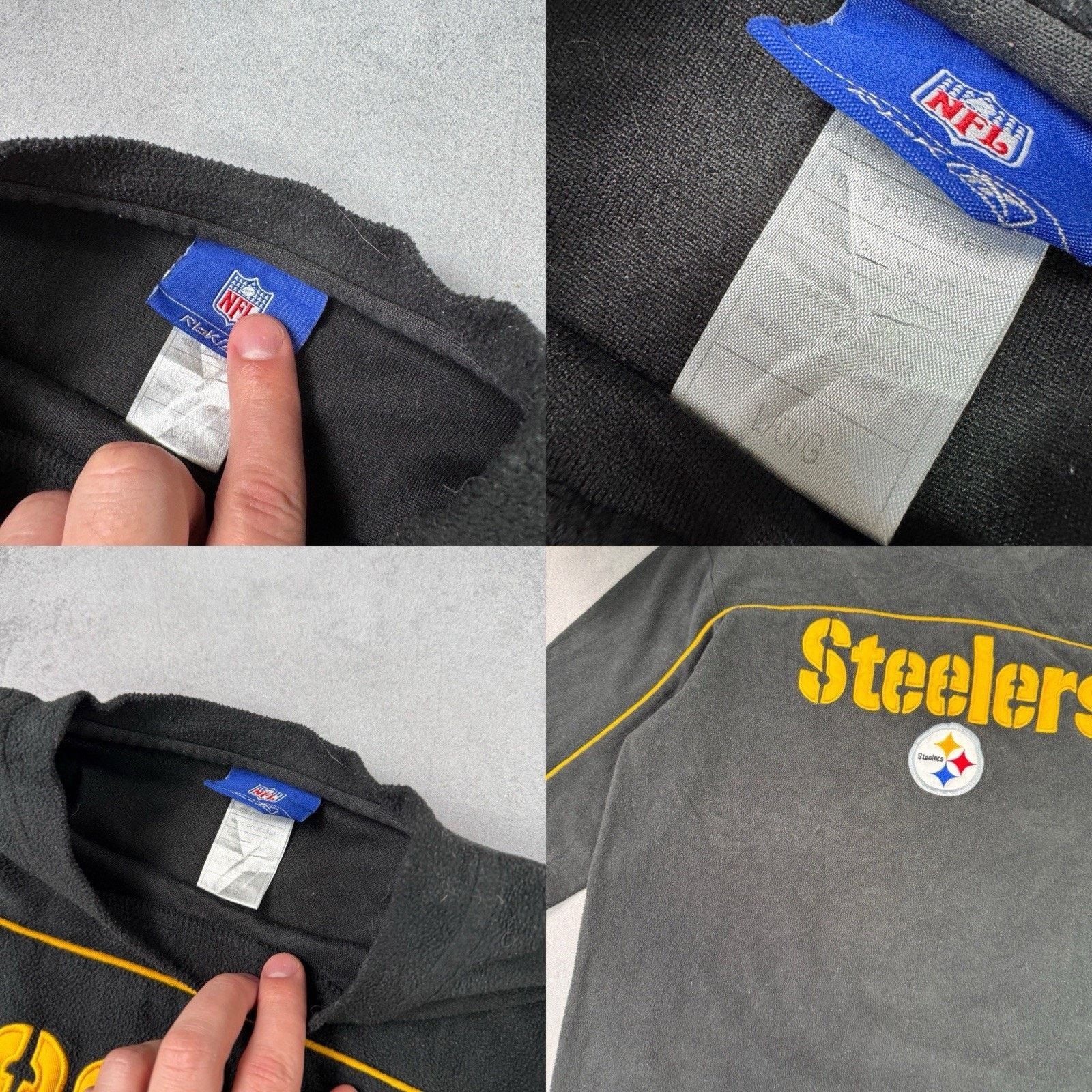 Reebok Pittsburgh Steelers Reebok 2000s Pullover Sweatshirt Size US L / EU 52-54 / 3 - 24 Thumbnail