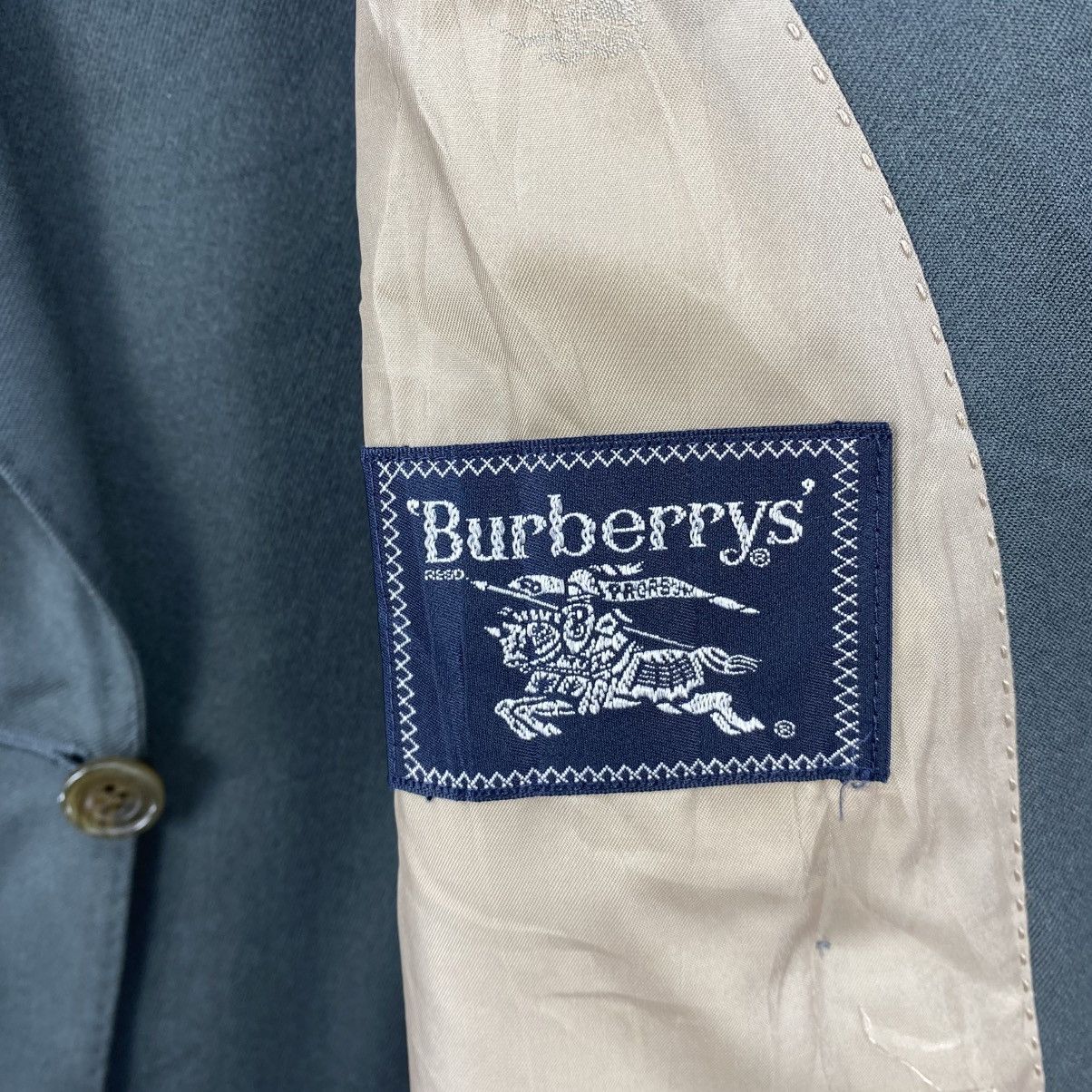 Burberry Vintage 90’s Burberrys Blazer Suits Jacket Size US M / EU 48-50 / 2 - 11 Thumbnail