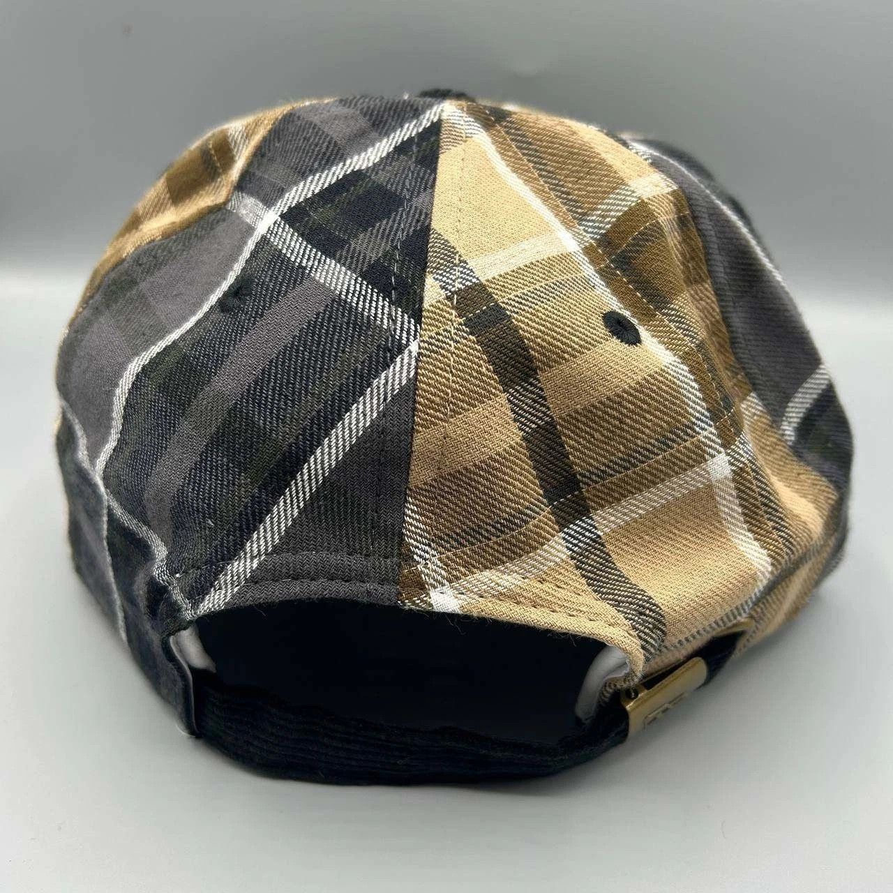 New Era Cleveland Indians Guardians Hat Men Plaid Corduroy StrapBack Size ONE SIZE - 6 Thumbnail