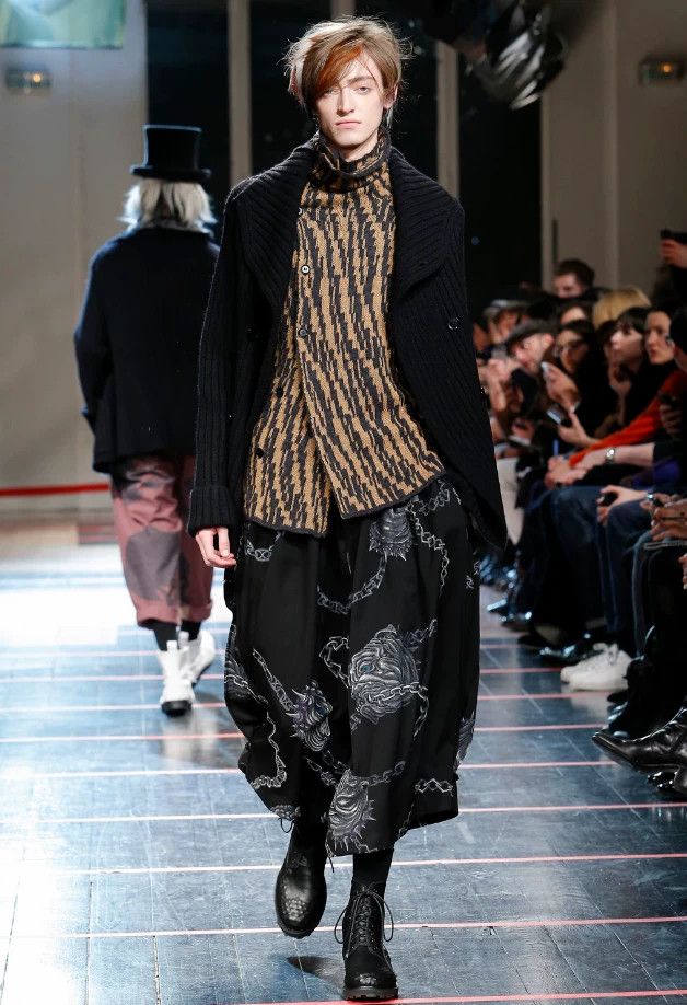 Yohji Yamamoto Yohji Yamamoto size 3 14aw culottes pants 2505-Nextarrow Size US 30 / EU 46 - 1 Thumbnail