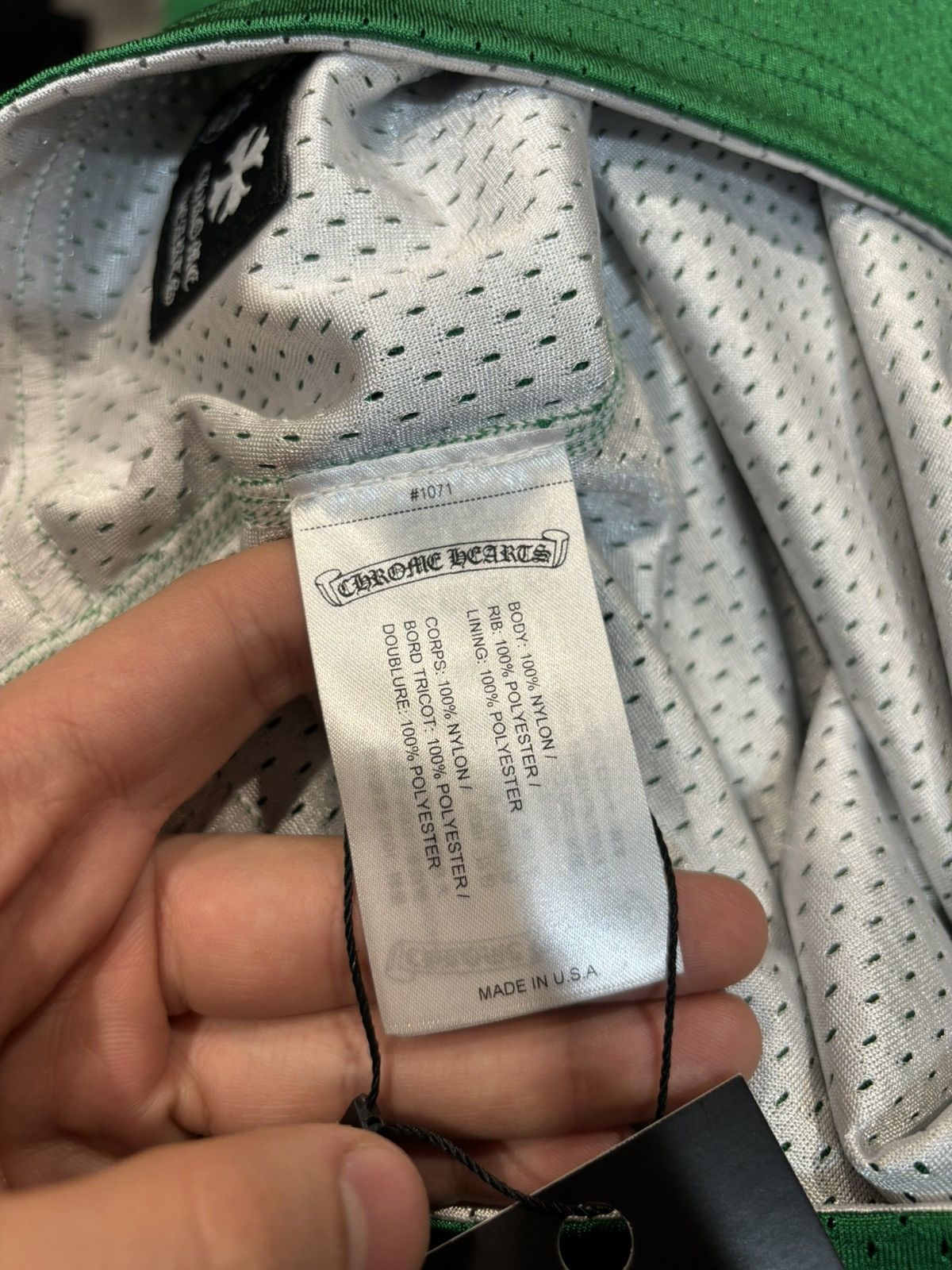 Chrome Hearts Chrome Hearts Green Reversible Jersey Size US S / EU 44-46 / 1 - 2 Thumbnail