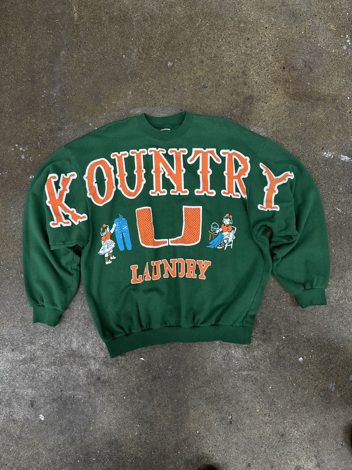 Kapital × Kapital Kountry Kapital Kountry College Crew Size US L / EU 52-54 / 3 - 1 Thumbnail