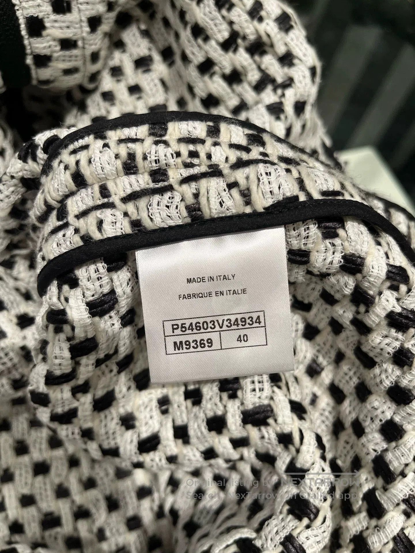 Chanel Chanel 2016 Knit Plaid Black White Vest. Size US M / EU 48-50 / 2 - 4 Thumbnail