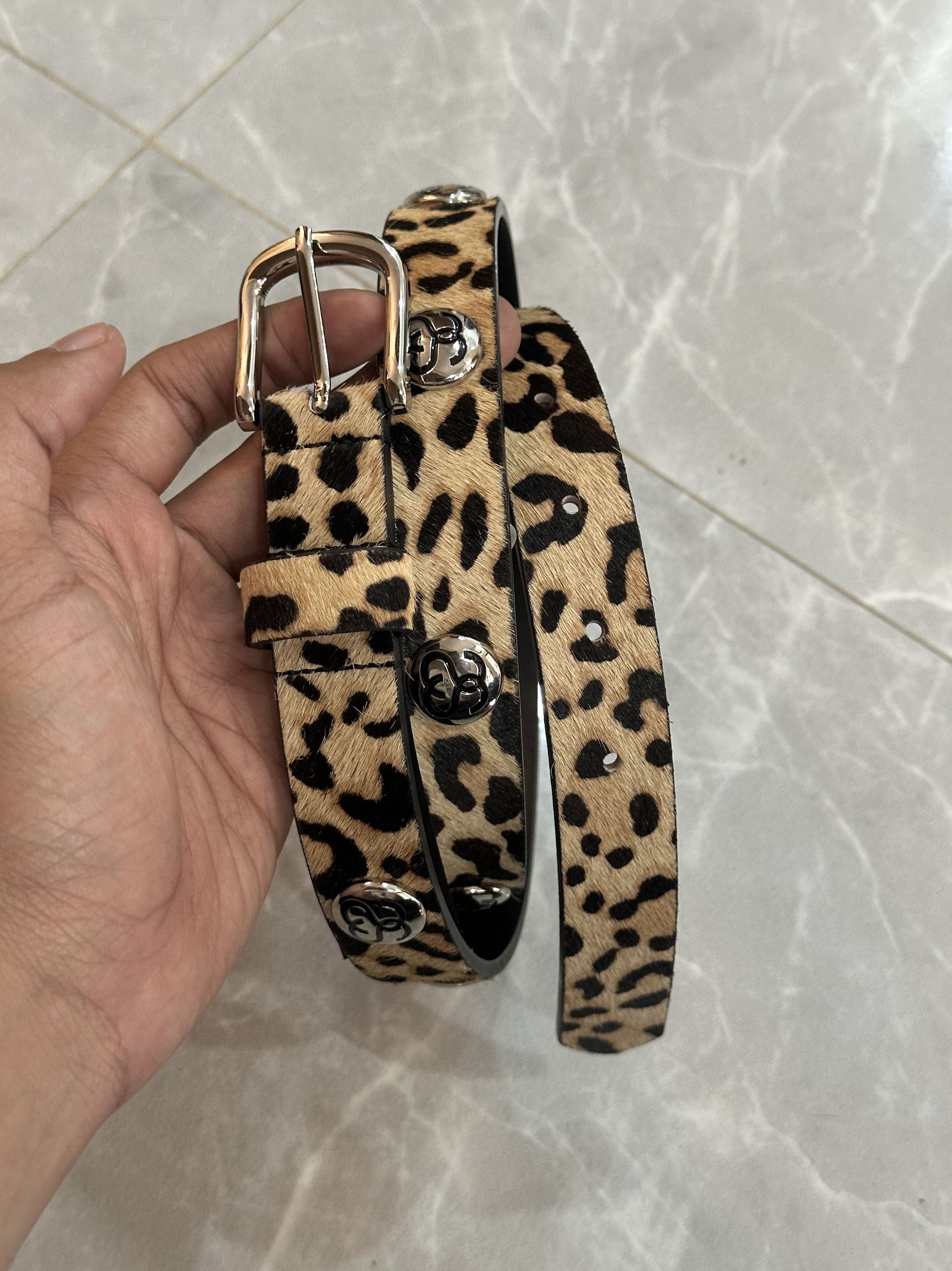 Stussy Stüssy SS Link Studded Belt Black L/XL | Grailed