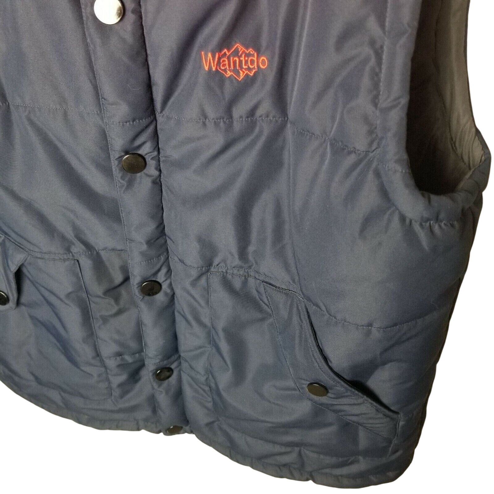WANT Les Essentiels Wantdo Mens Puffer Vest Sz XL Gorpcore Ski Outdoor Insulated Size US XL / EU 56 / 4 - 3 Thumbnail