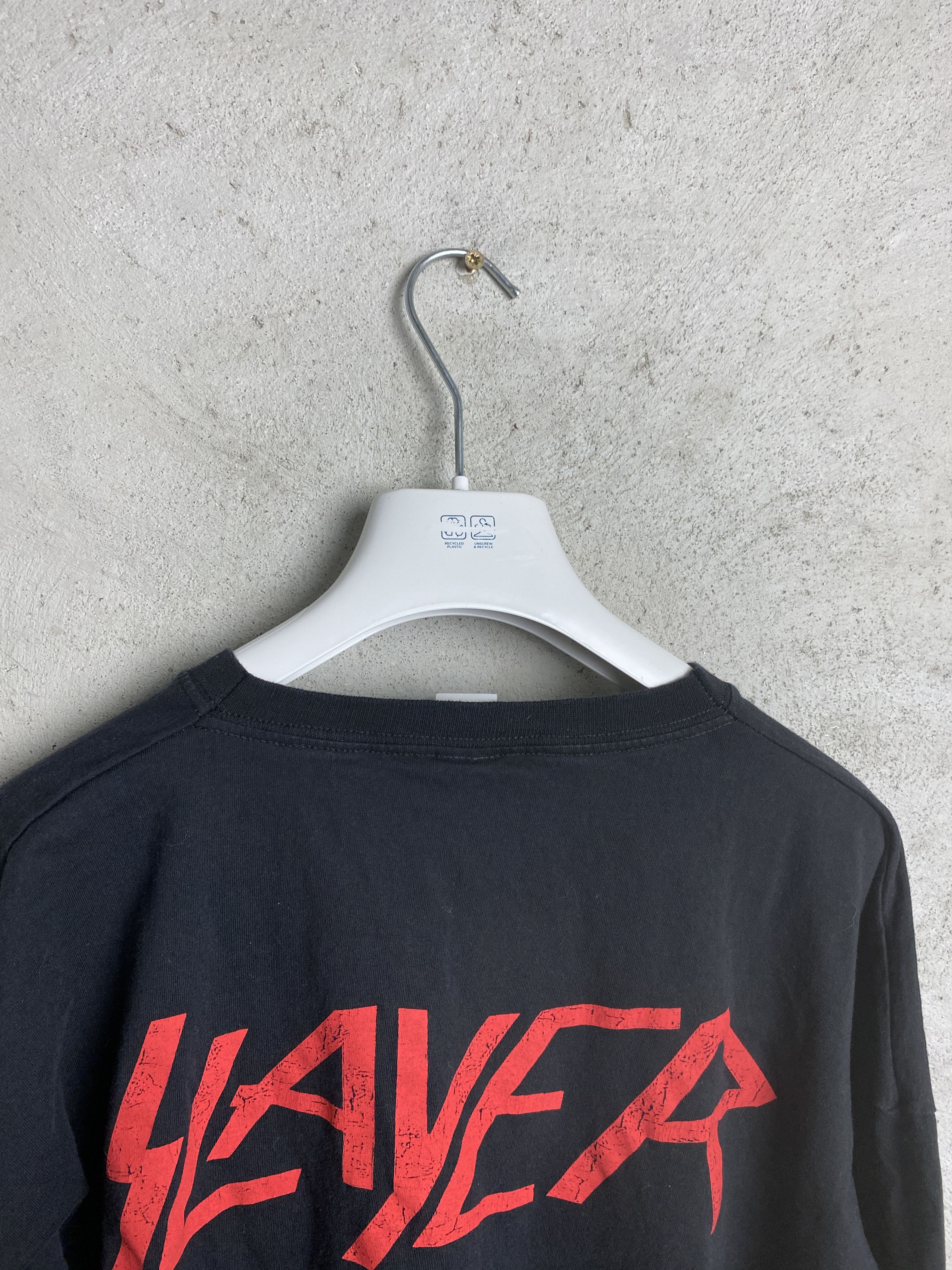 Slayer Vintage Slayer long sleeve t-shirt tee band rock Size US XXL / EU 58 / 5 - 5 Thumbnail