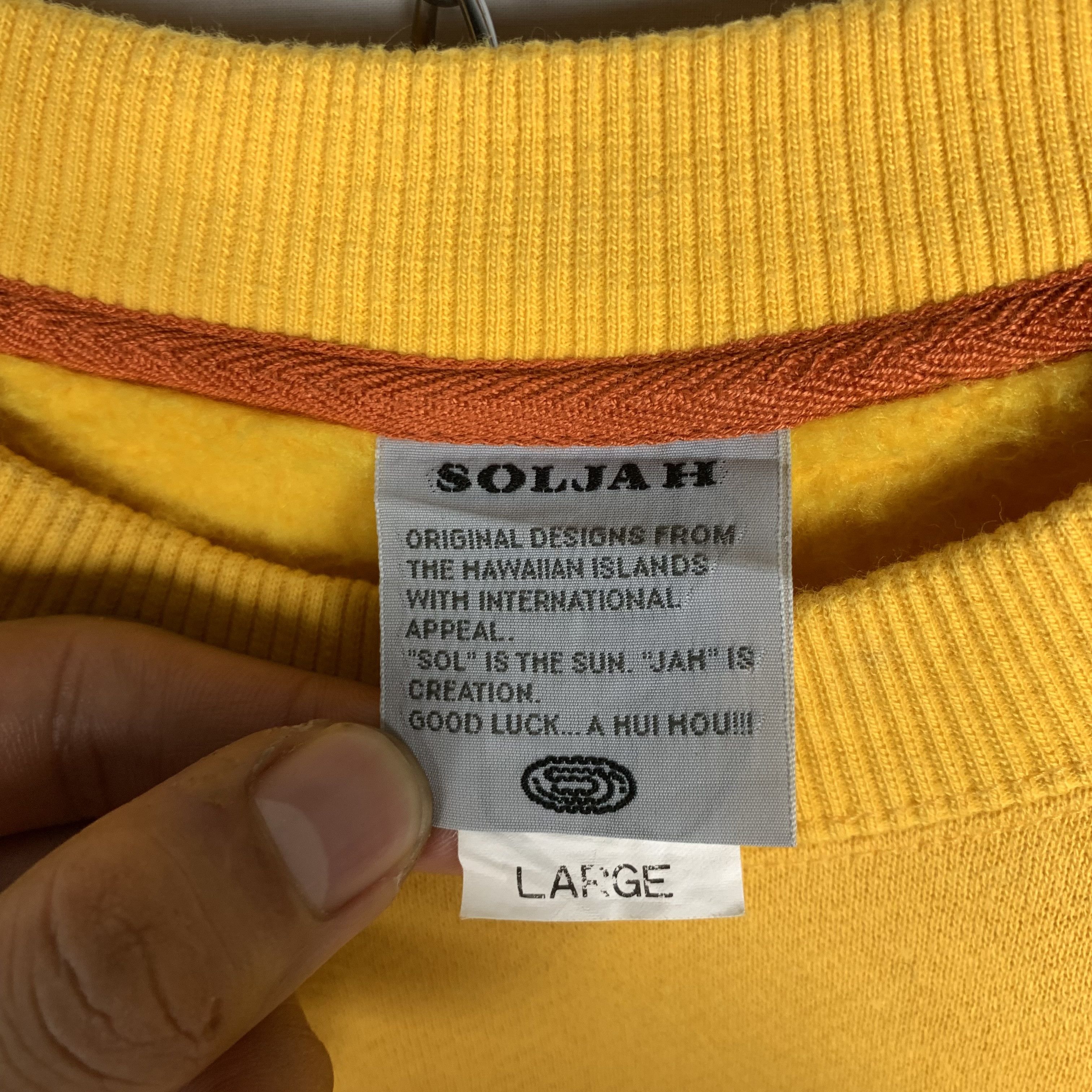 Vintage Vintage Soljah Surfboards Sweatshirt Crewneck Size US L / EU 52-54 / 3 - 8 Thumbnail