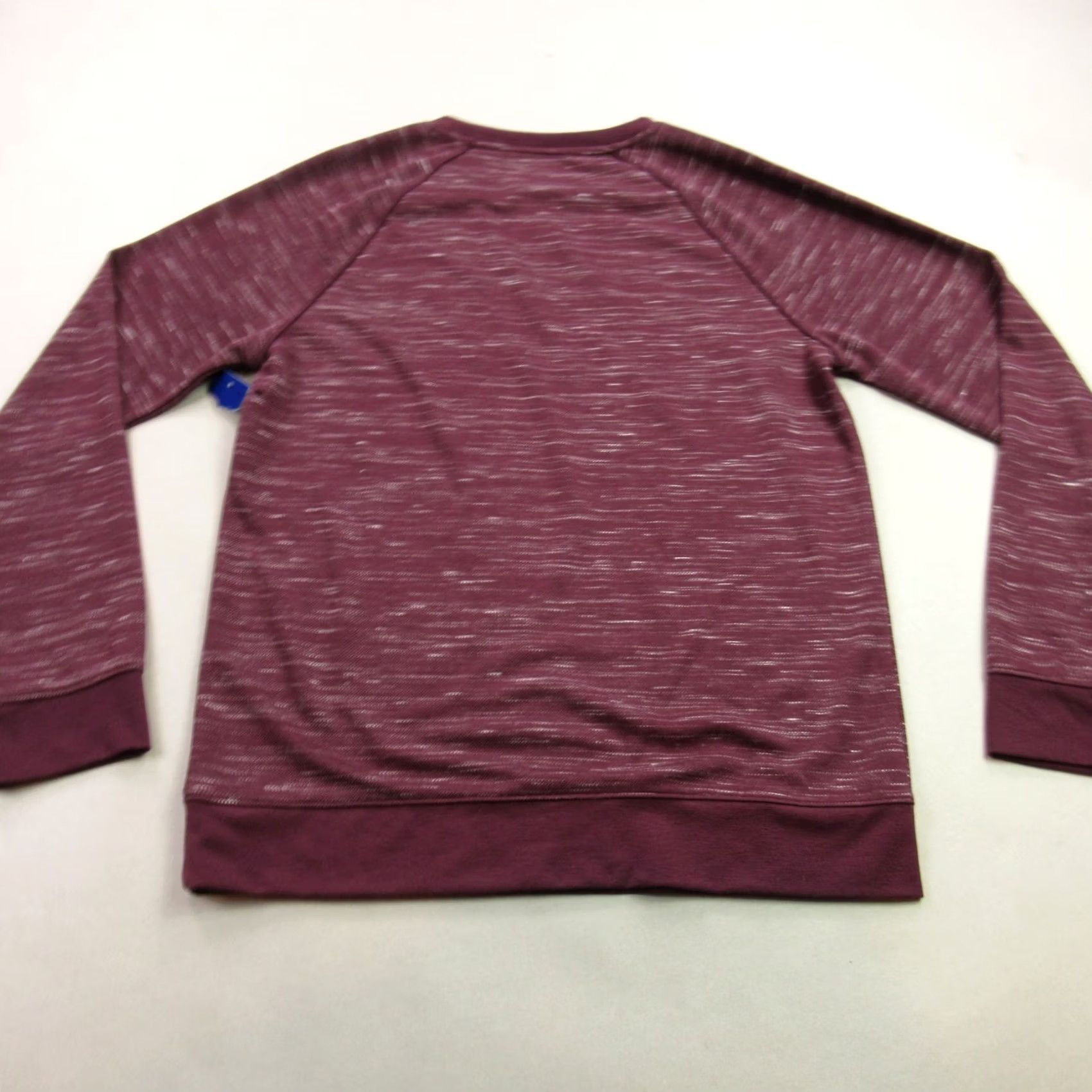 Apt. 9 APT. 9 Shirt Womens Medium Long Sleeve Crew Neck Maroon Outdoors Casual Size M / US 6-8 / IT 42-44 - 5 Thumbnail