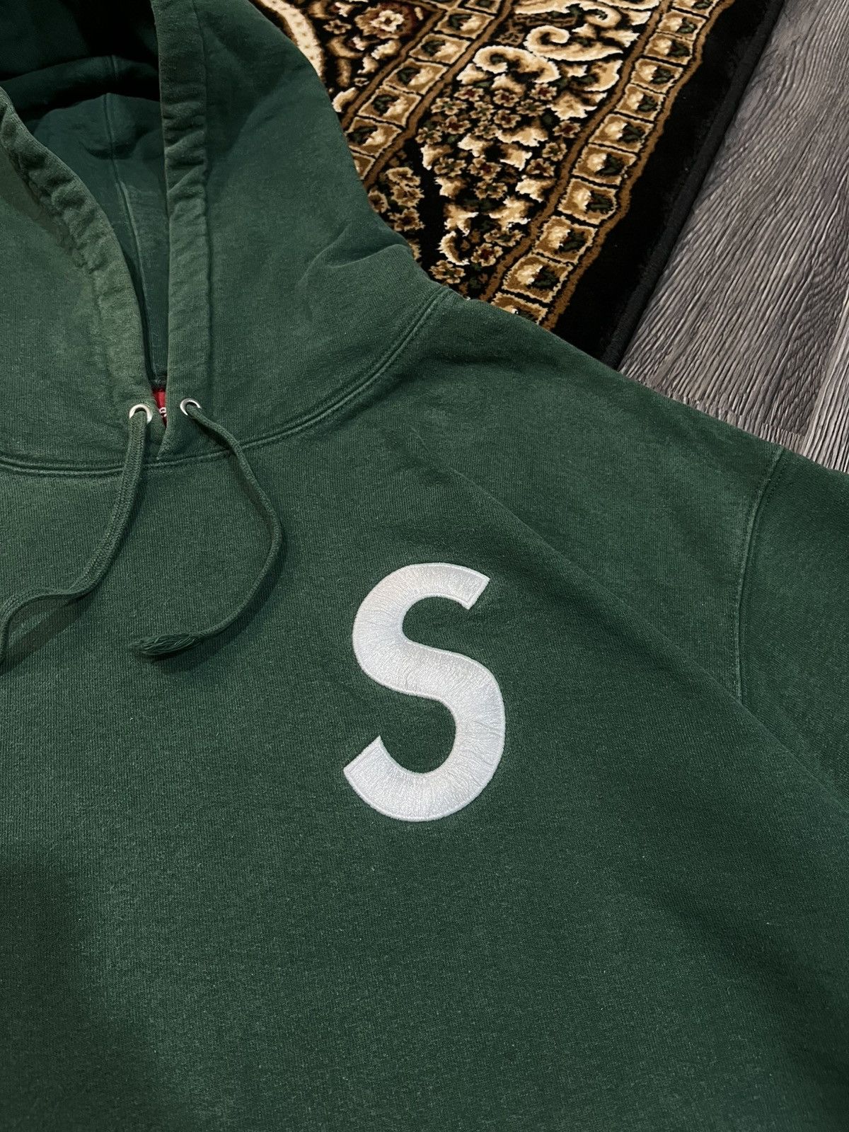 Supreme Supreme Logo S Hoodie Size US XL / EU 56 / 4 - 3 Thumbnail