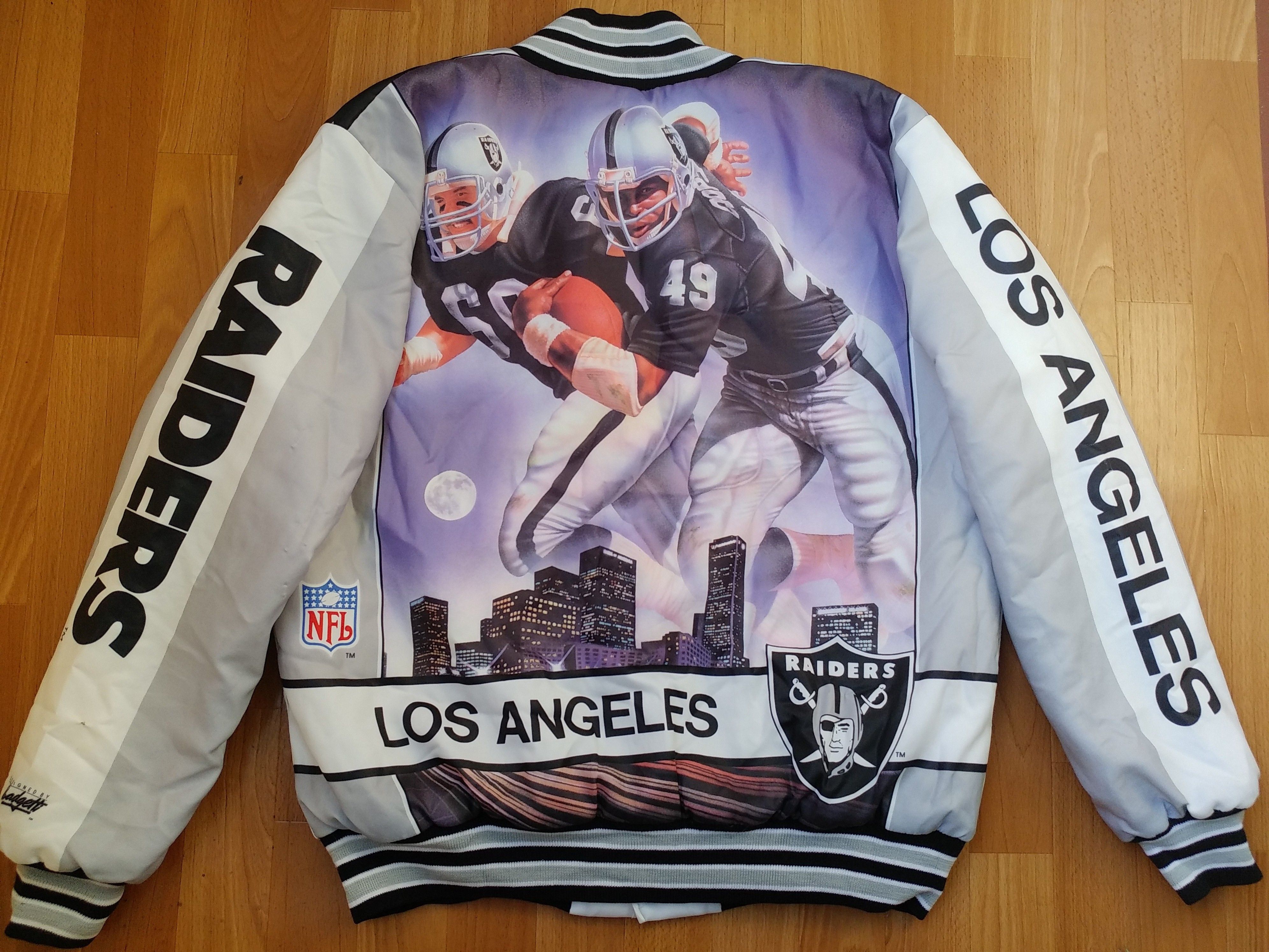 NFL × Oakland Raiders Los Angeles Raiders jacket vintage