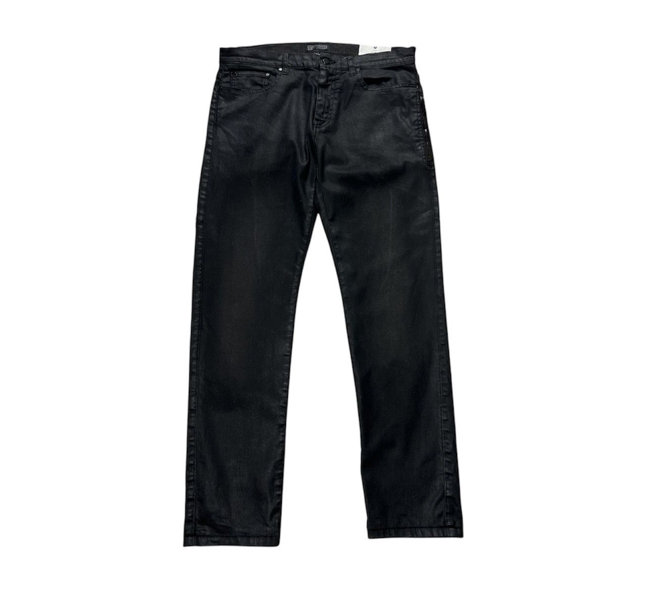 Belstaff Belstaff England waxed motorcycle slim fit pants with pocket Size US 33 - 1 Thumbnail