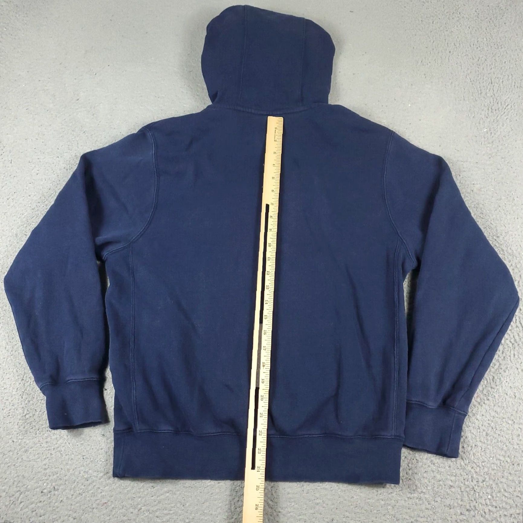 Nike Nike Hoodie Mens Small Blue Swoosh Pullover Sweatshirt Sweatshirt Hoodie Nike Size US S / EU 44-46 / 1 - 6 Thumbnail