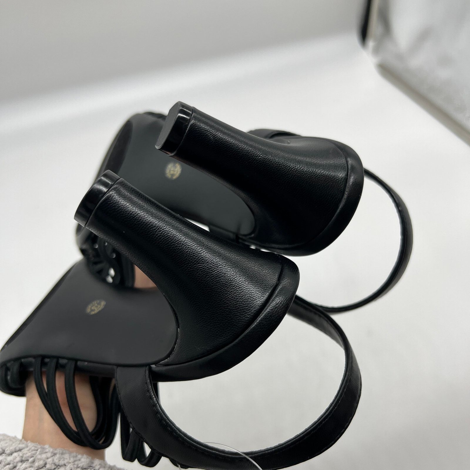 Other east 5th Womens Niko Heeled Sandals Black Size 10M Size US 10 / IT 40 - 14 Thumbnail